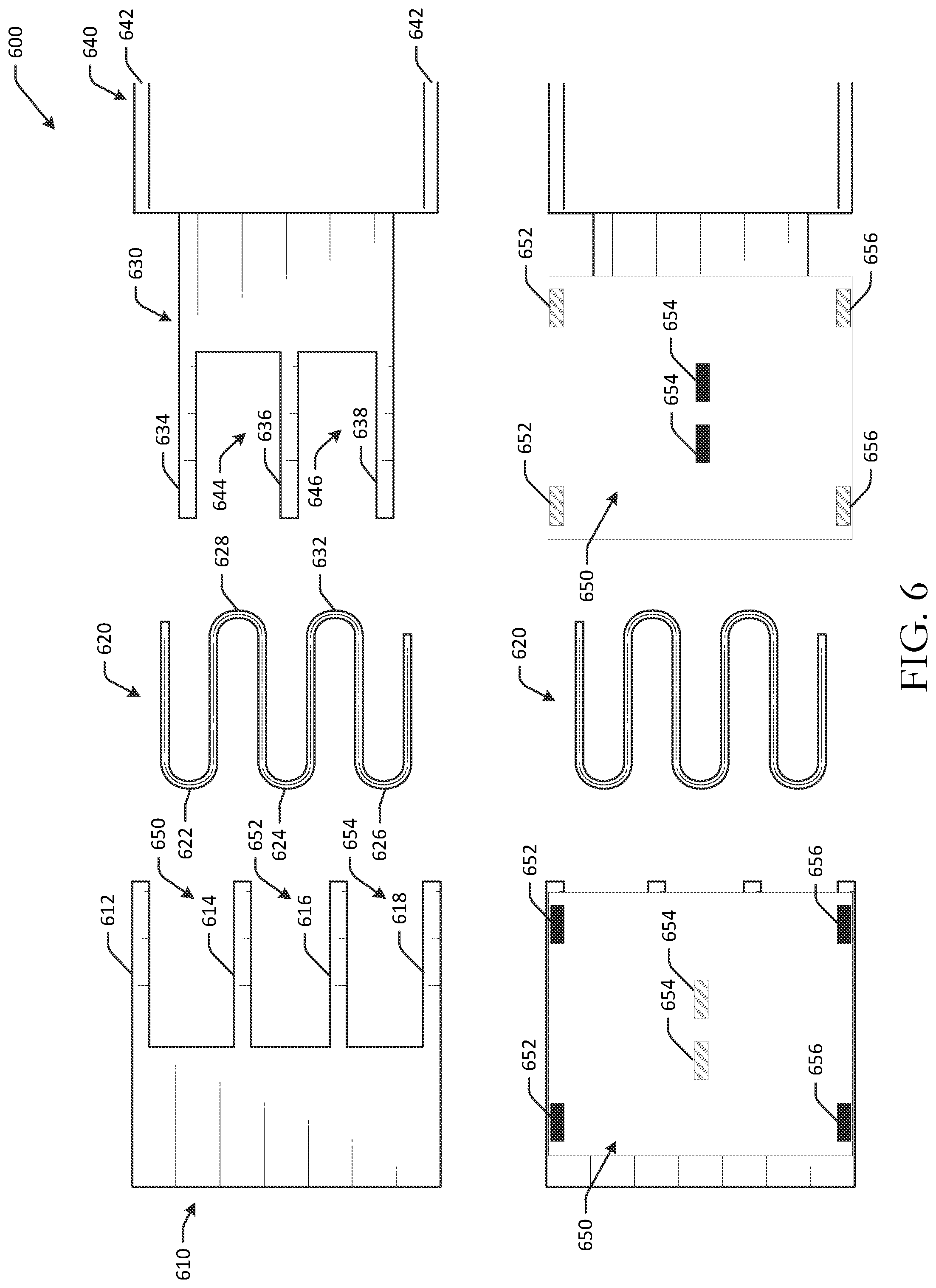 Patent US12098031 Figure 7 – Elevators for material handling shuttles