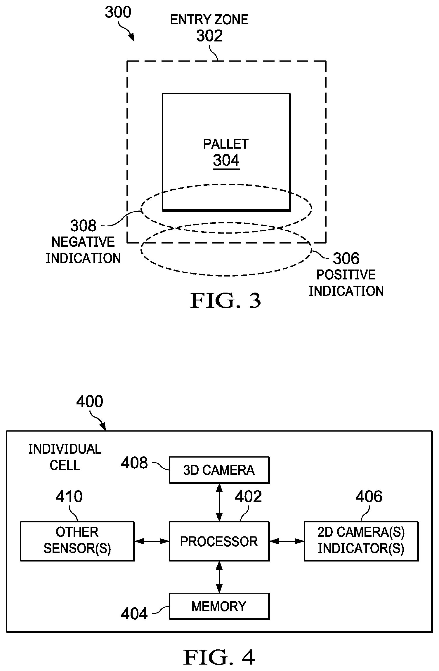 Patent US12098032 Figure 3 – Smart warehouse, conveyor, and pallet management system