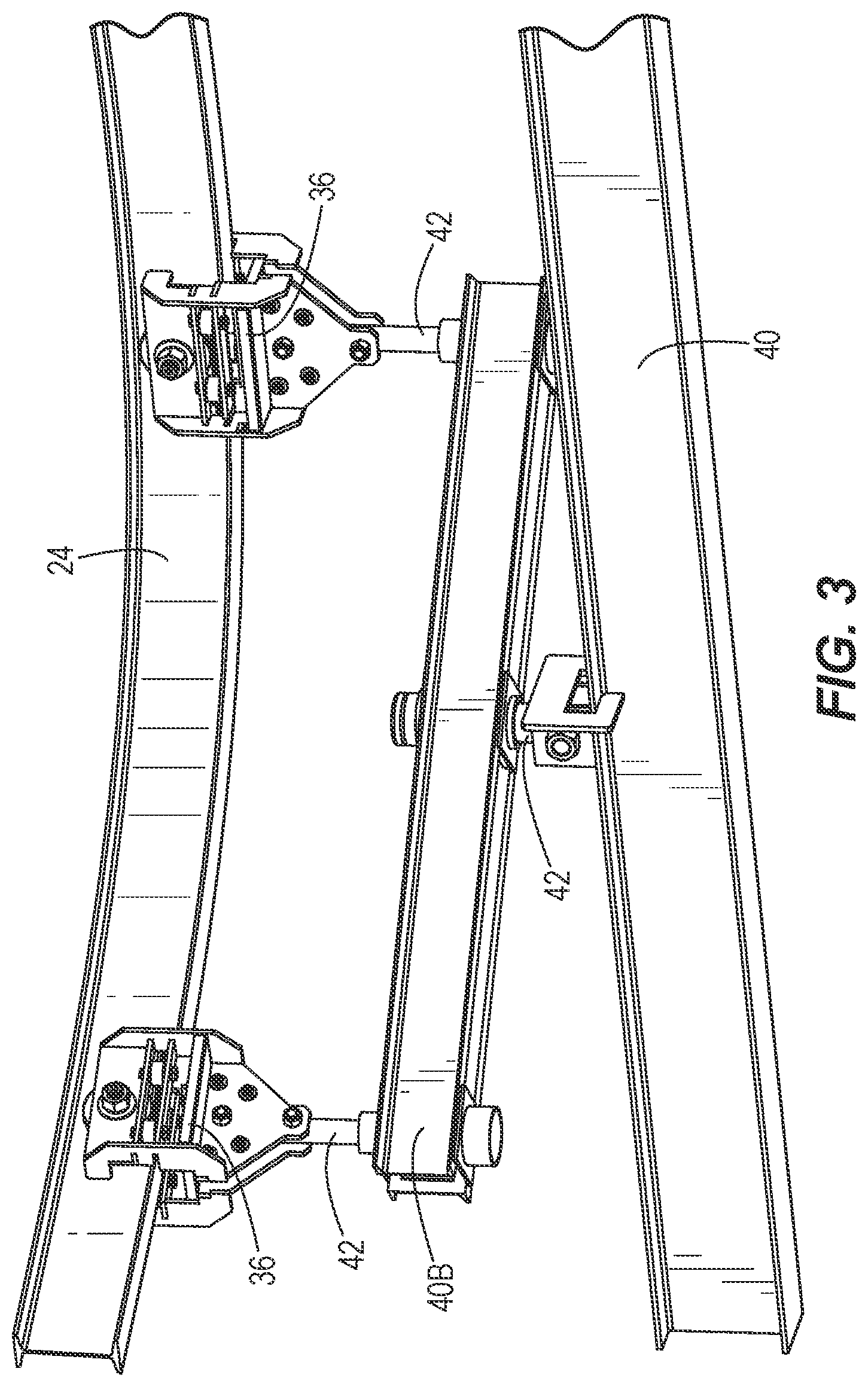 Patent US12098034 Figure 3 – Conveyor system with automated carriers