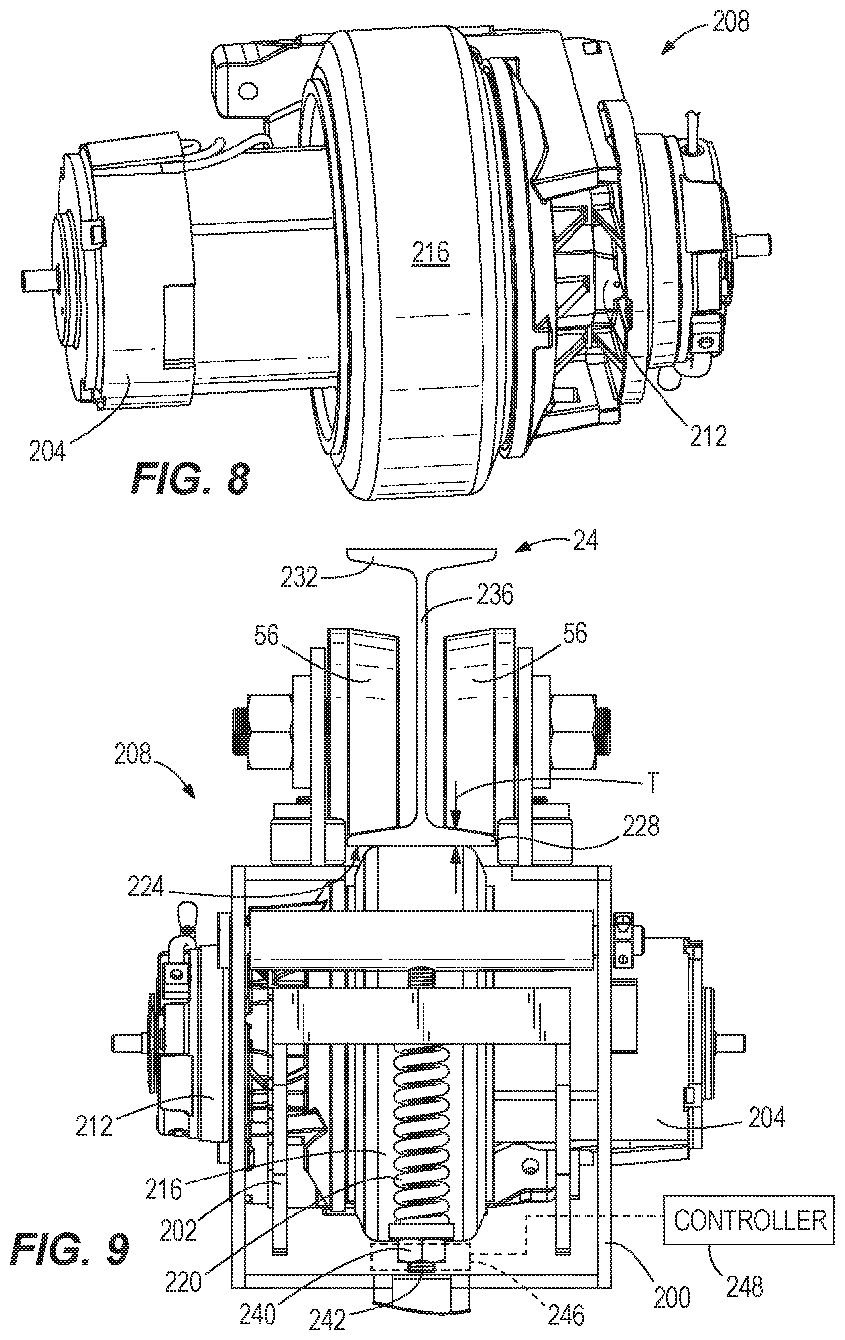 Patent US12098034 Figure 8 – Conveyor system with automated carriers