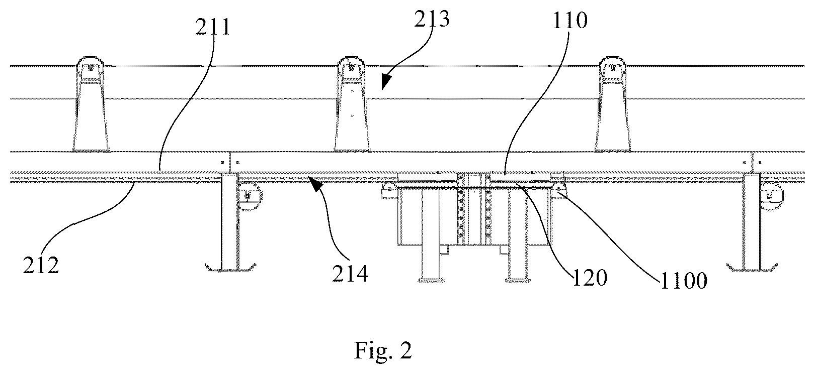 Patent US12098035 Figure 2 – Braking device