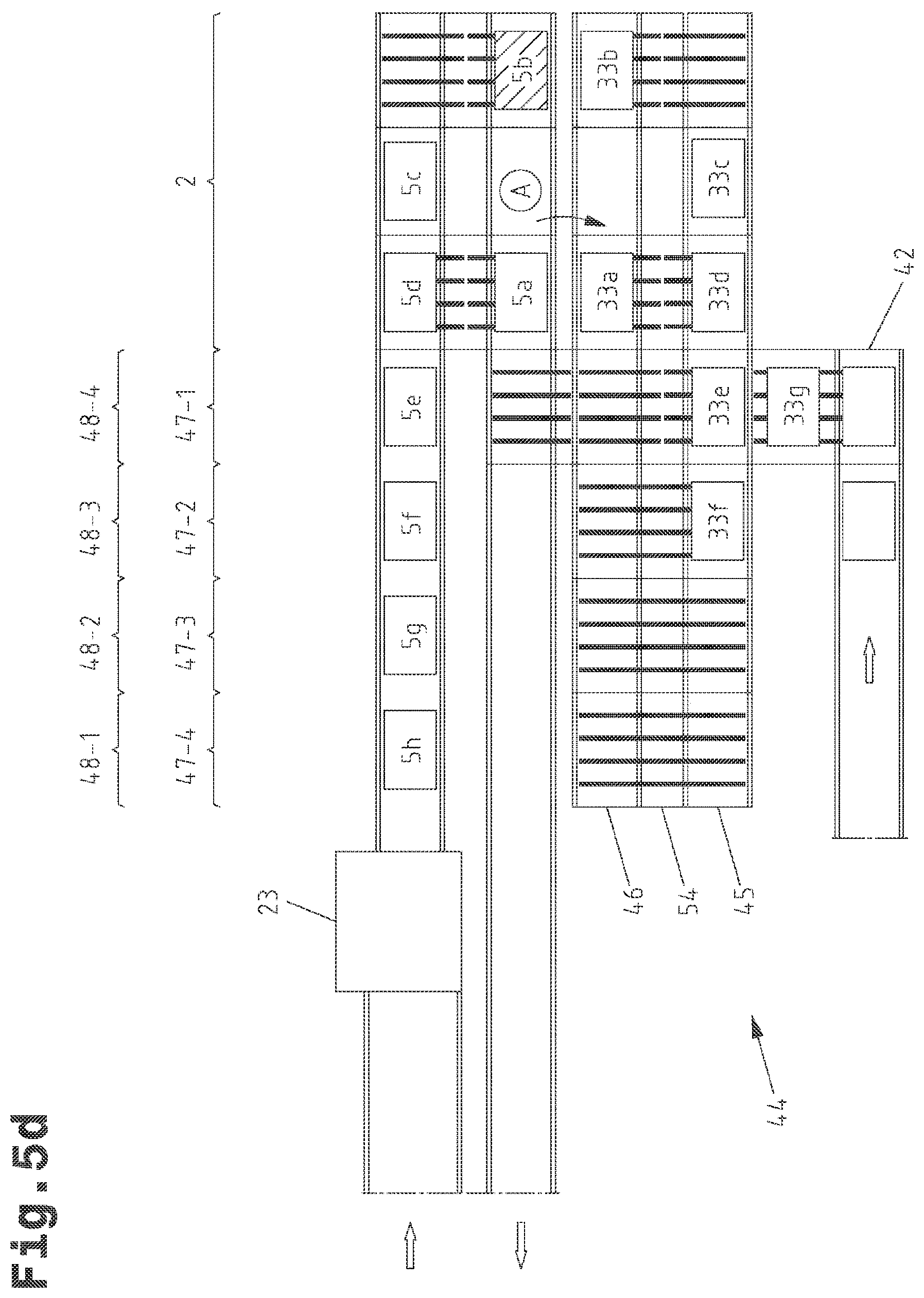Patent US12098037 Figure 8 – Picking station and method for automatic picking of goods