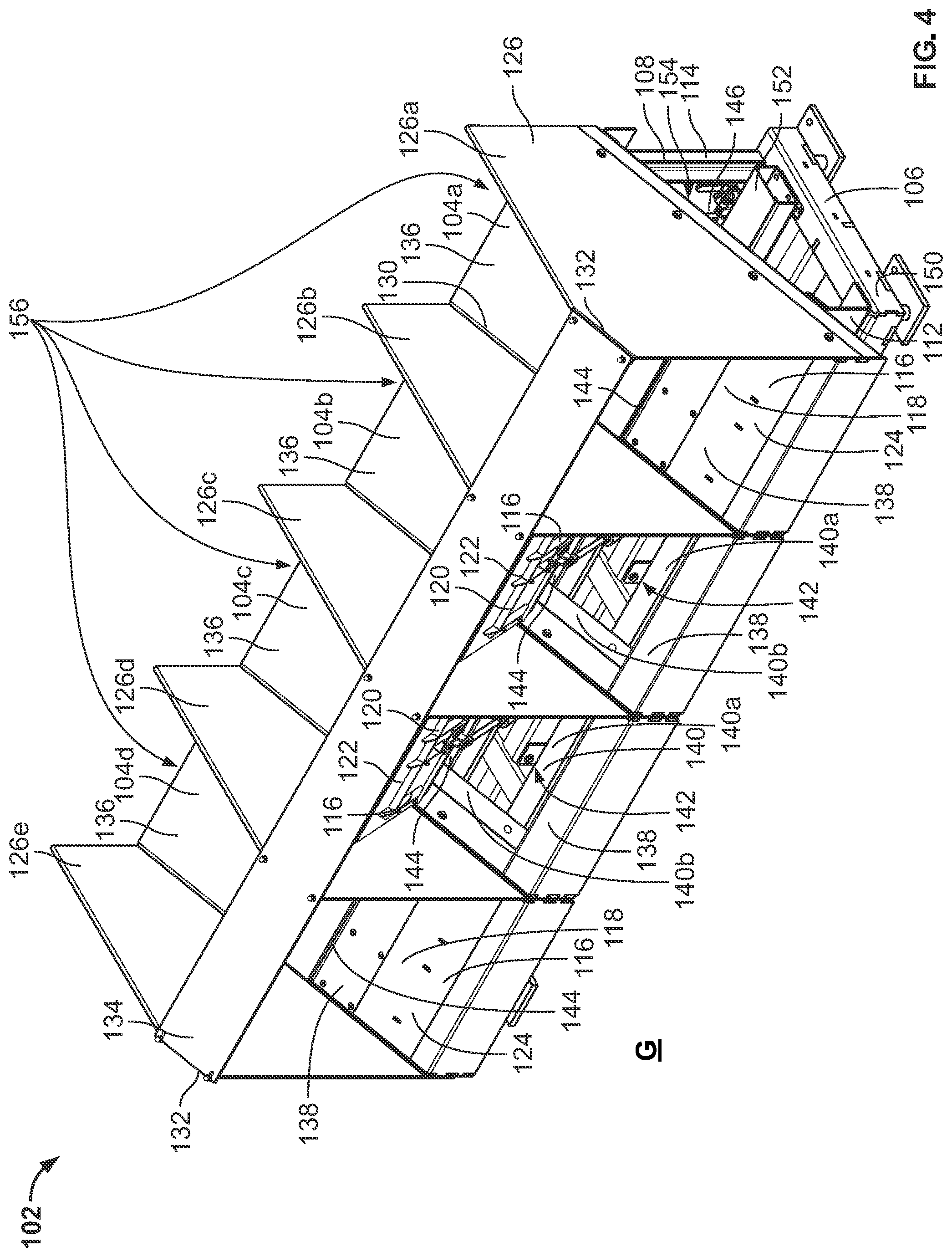 Patent US12098038 Figure 4 – Systems and methods for sorting and dispensing packages