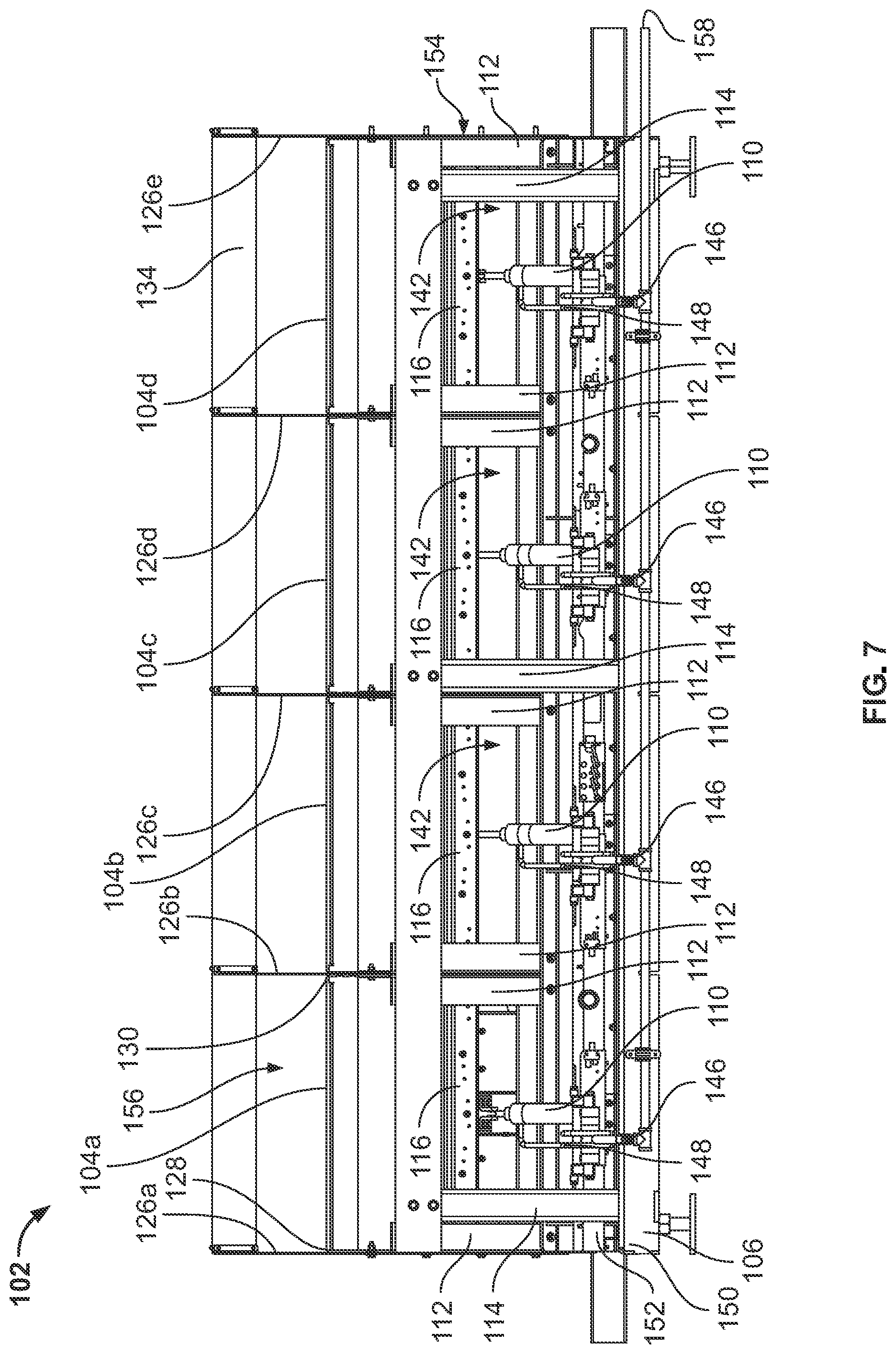 Patent US12098038 Figure 7 – Systems and methods for sorting and dispensing packages
