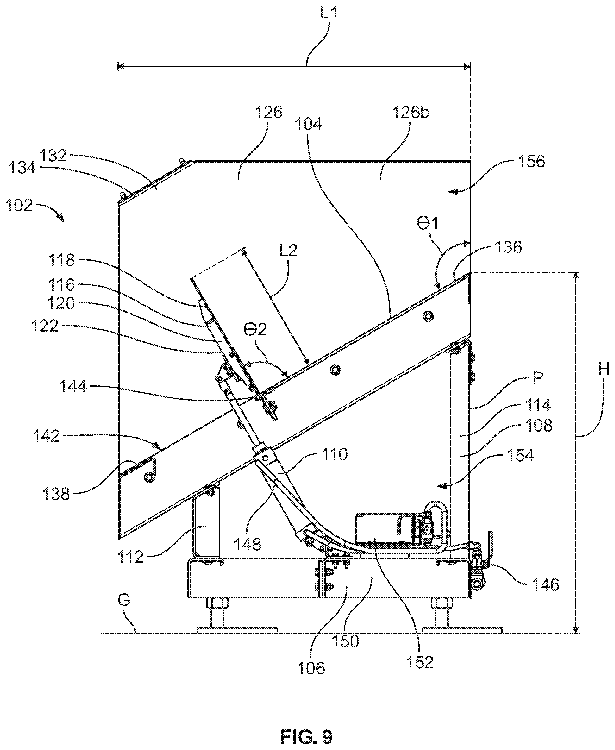 Patent US12098038 Figure 9 – Systems and methods for sorting and dispensing packages