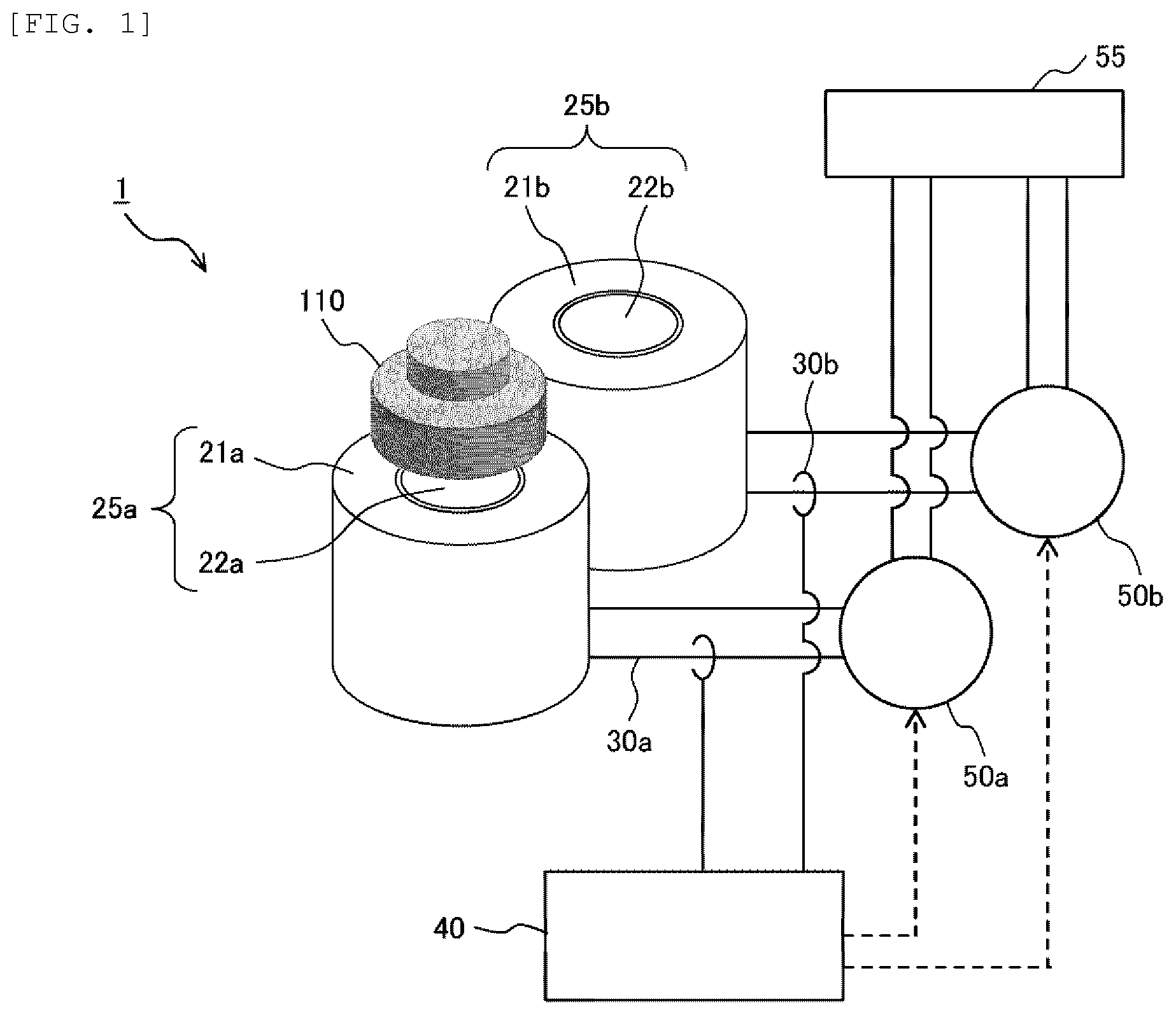 Patent US12098039 Figure 1 – Body-to-be-conveyed, container carrier, and conveying device