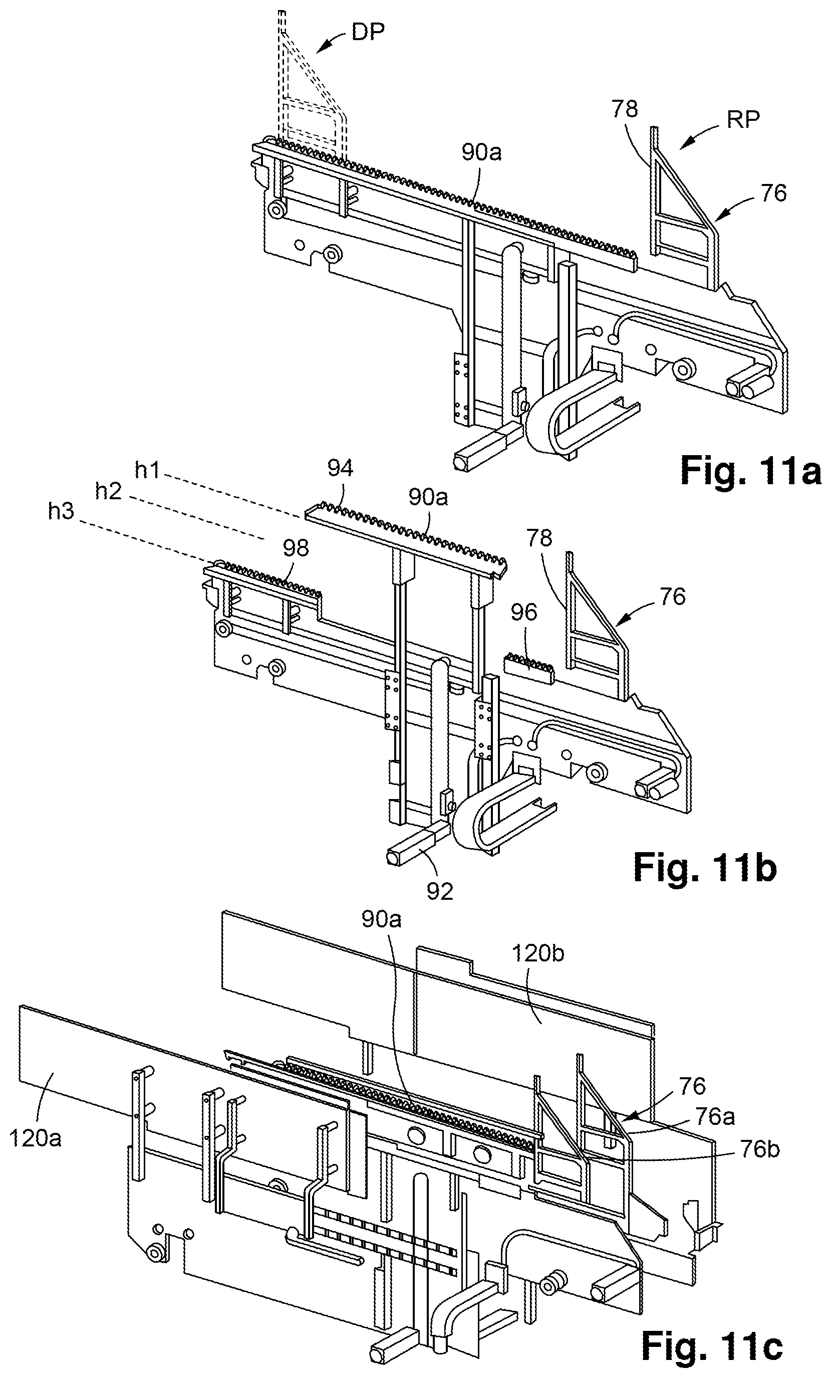 Patent US12098045 Figure 12 – Stacker module for a converting machine
