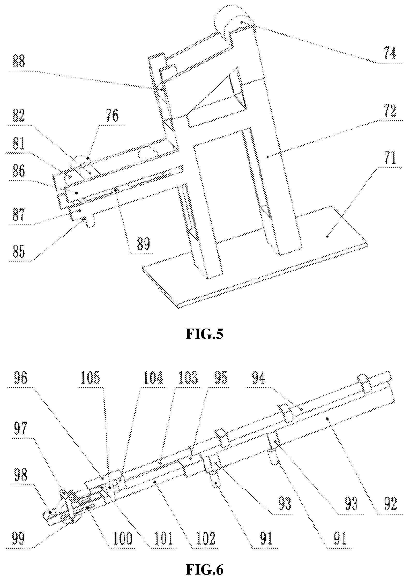 Patent US12098047 Figure 3 – Cantilever type plane automatic adhesive tape pasting device
