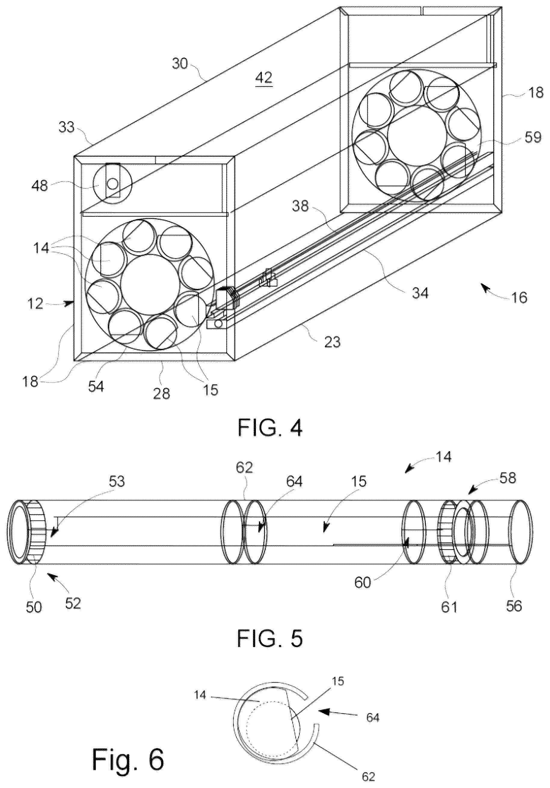 Patent US12098048 Figure 3 – Wrapping paper storage and dispensing device