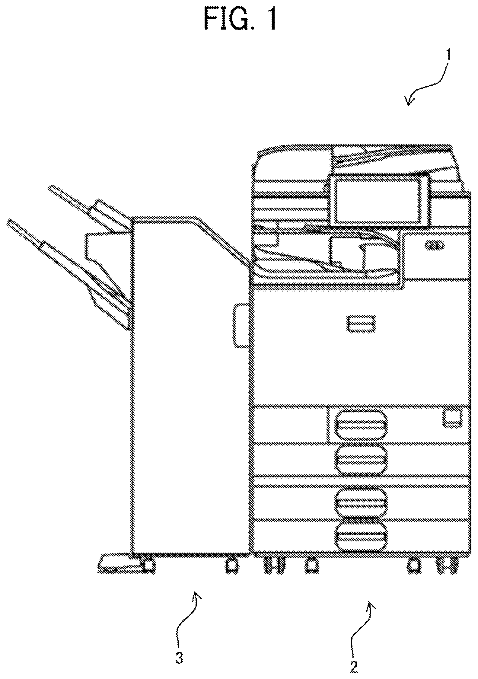 Patent US12098049 Figure 1 – Medium processing apparatus and image forming system incorporating same