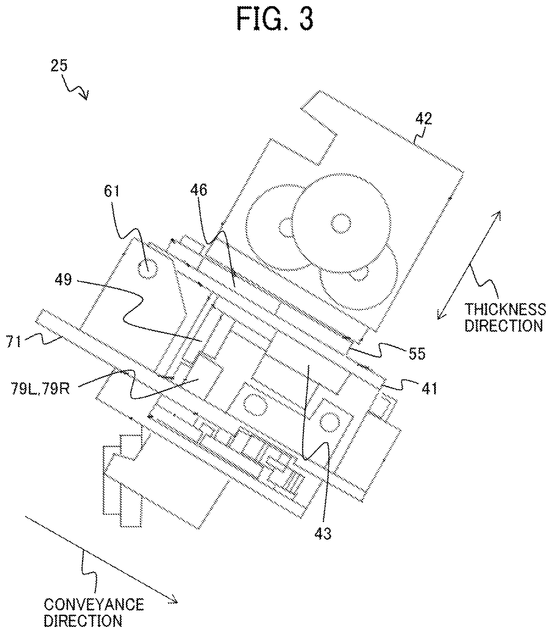 Patent US12098049 Figure 3 – Medium processing apparatus and image forming system incorporating same