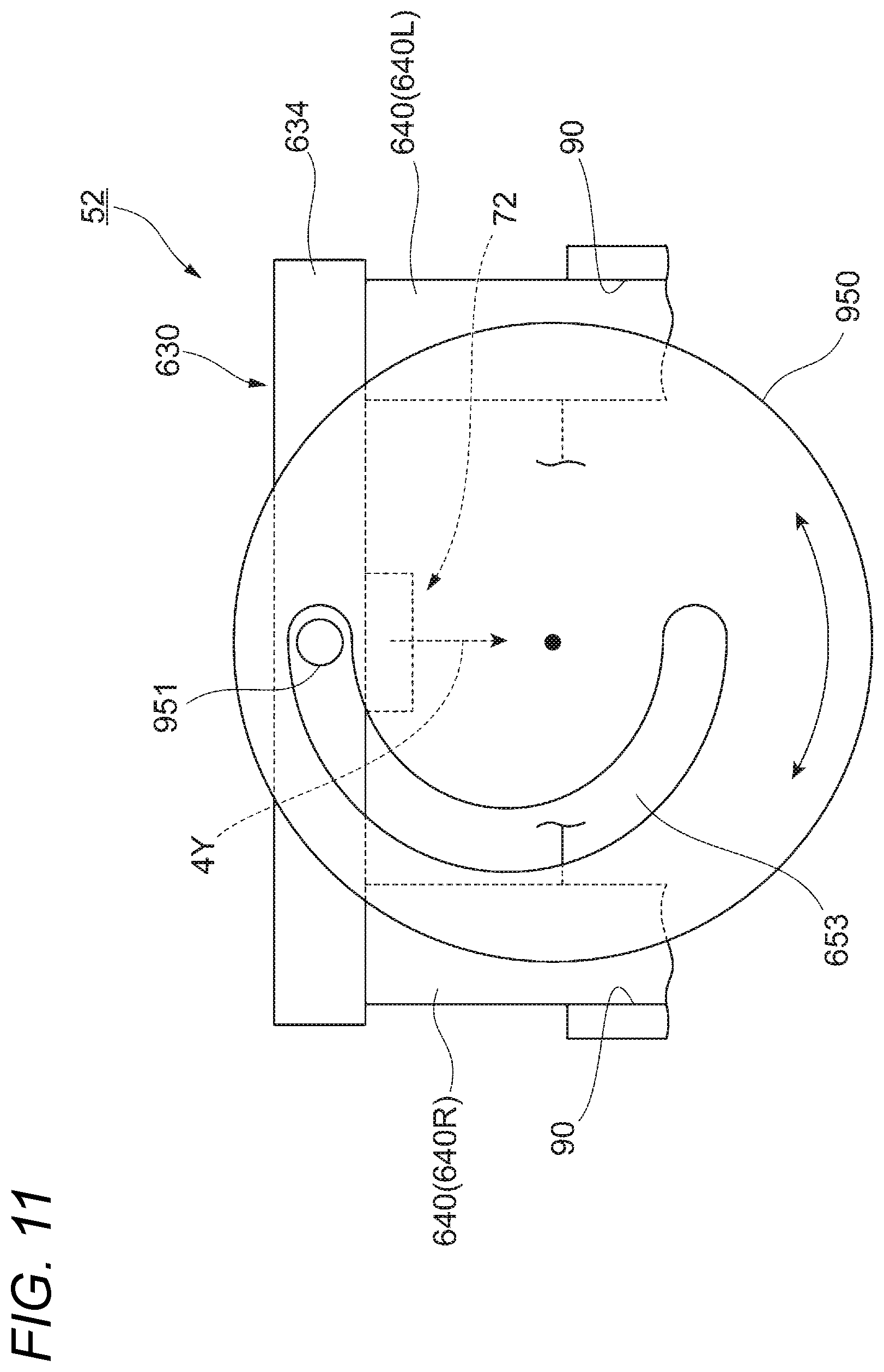 Patent US12098050 Figure 11 – Recording material processing apparatus