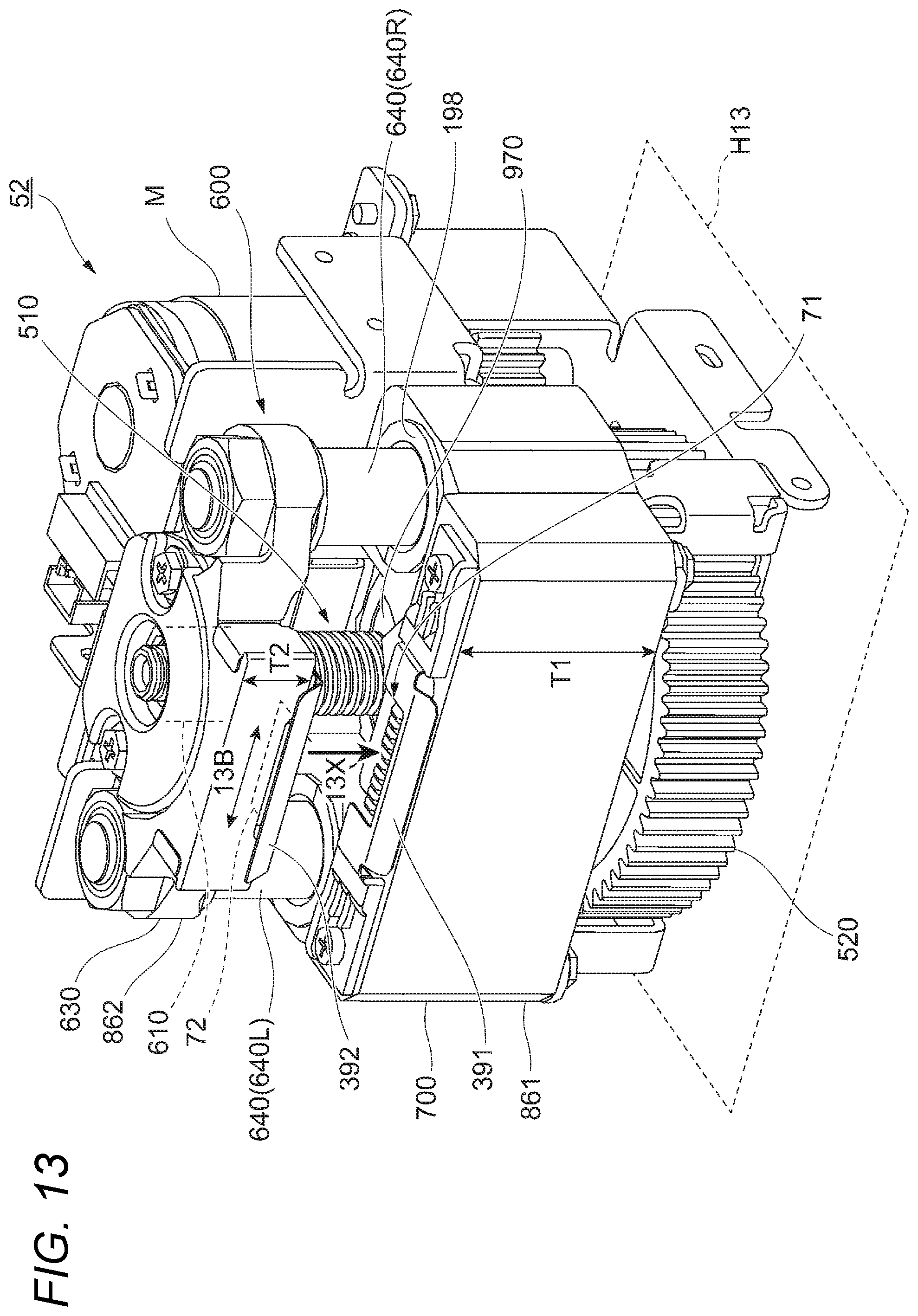 Patent US12098050 Figure 13 – Recording material processing apparatus