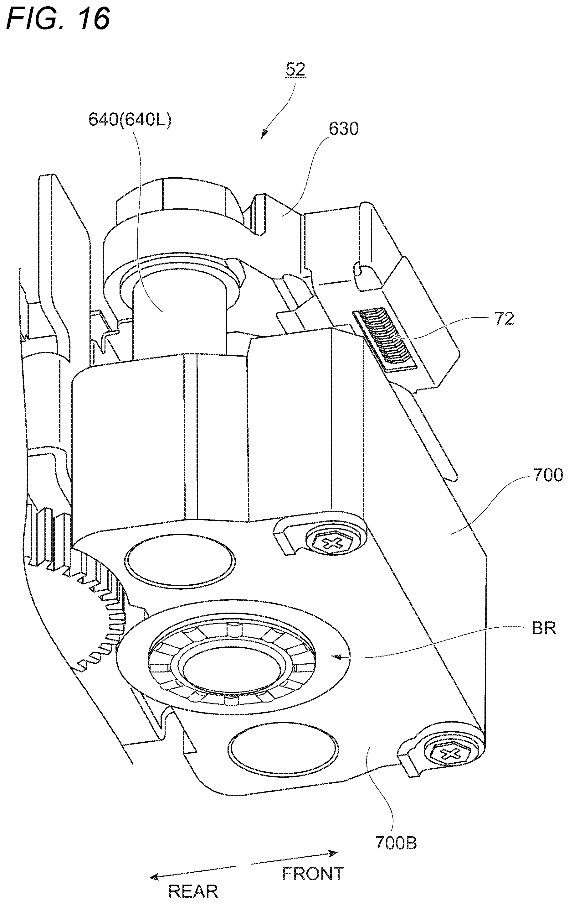 Patent US12098050 Figure 16 – Recording material processing apparatus
