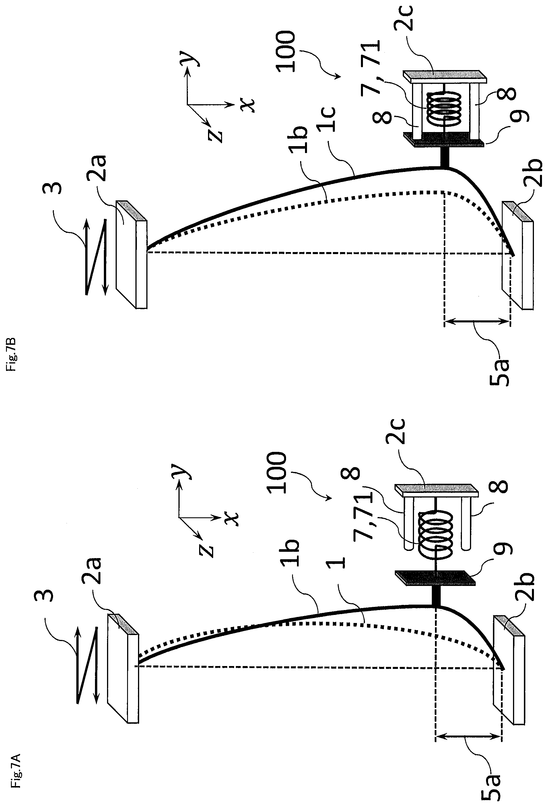 Patent US12098059 Figure 7 – Sway amount estimation system and elevator apparatus
