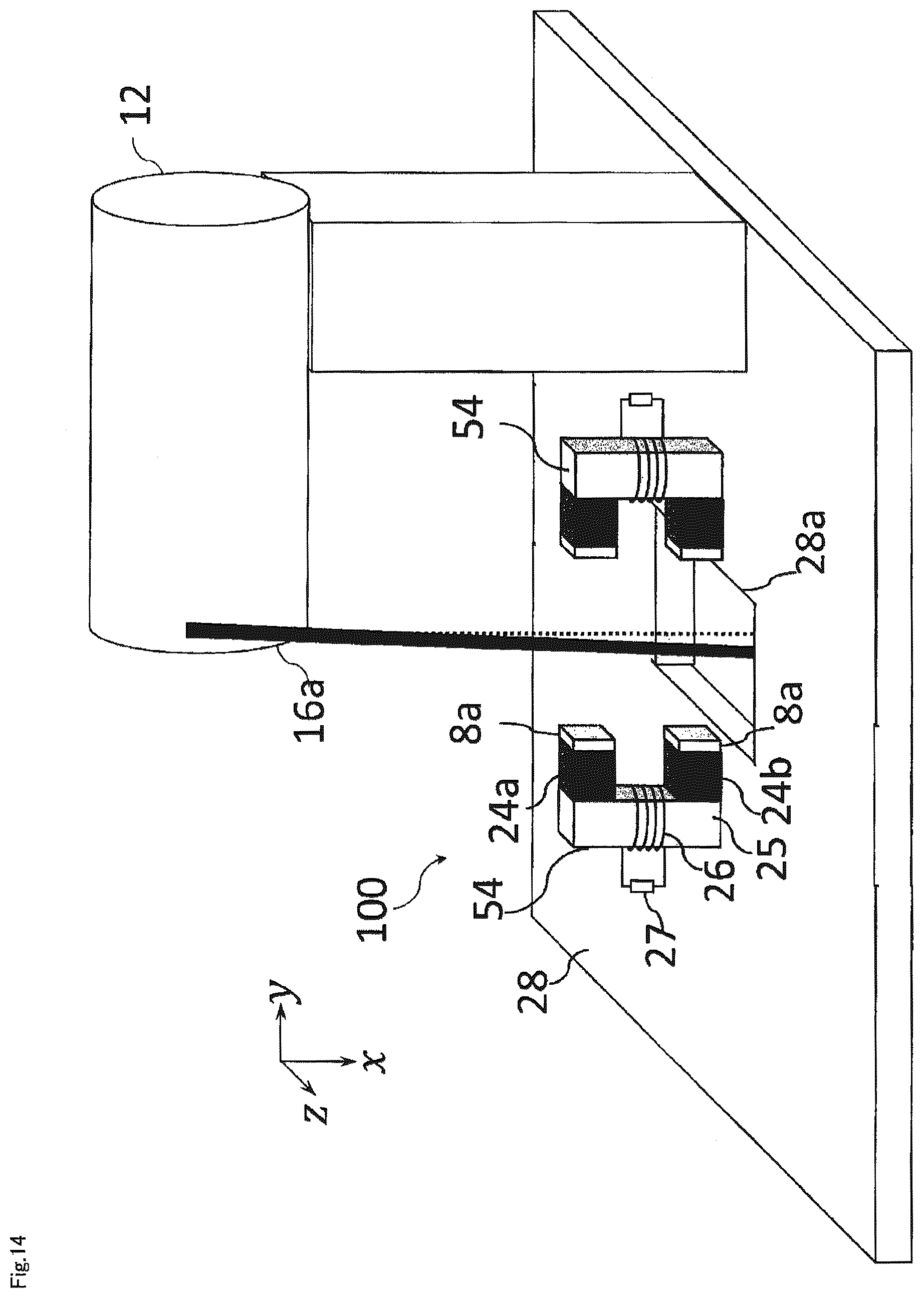 Patent US12098059 Figure 14 – Sway amount estimation system and elevator apparatus