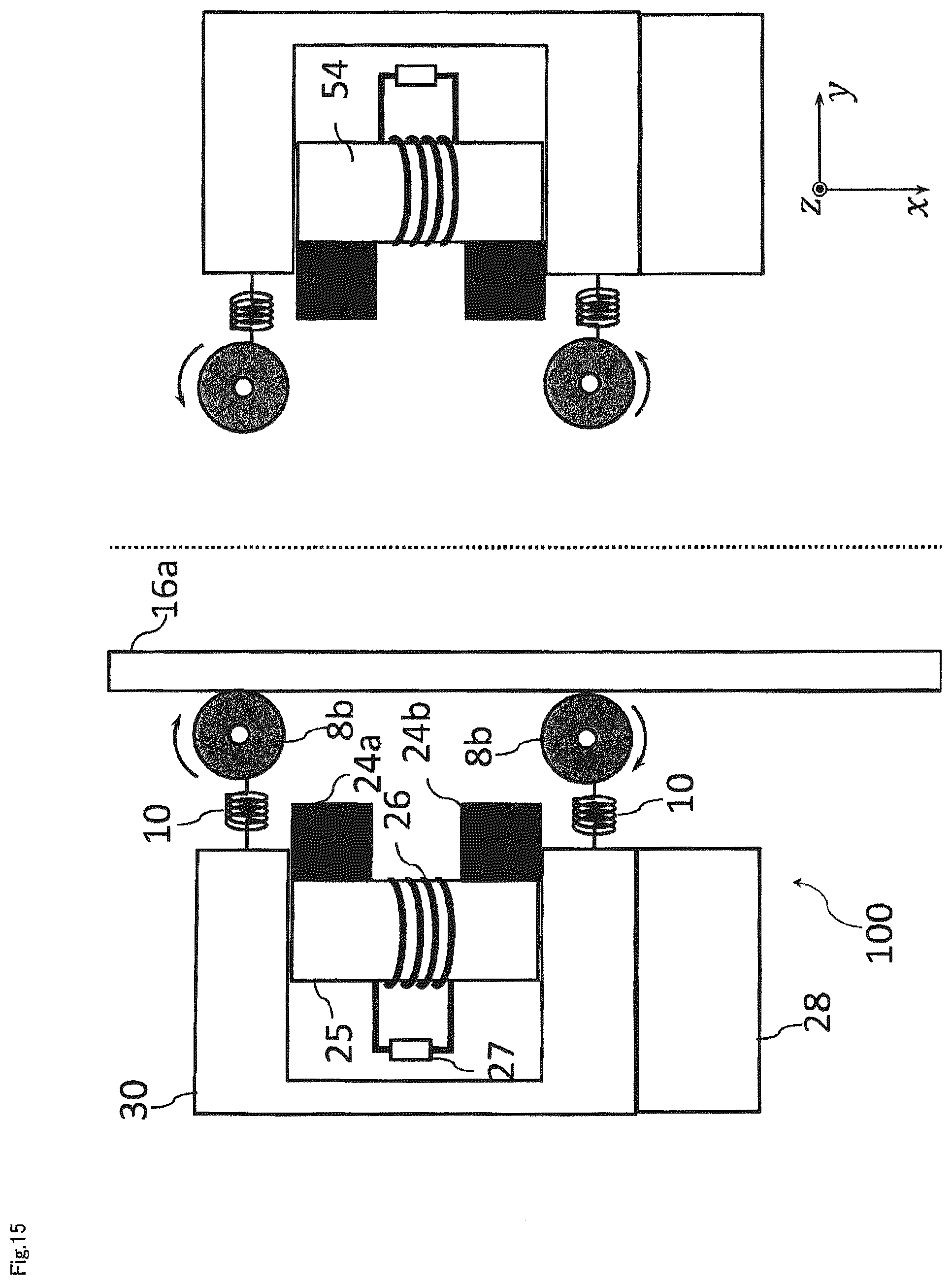 Patent US12098059 Figure 15 – Sway amount estimation system and elevator apparatus