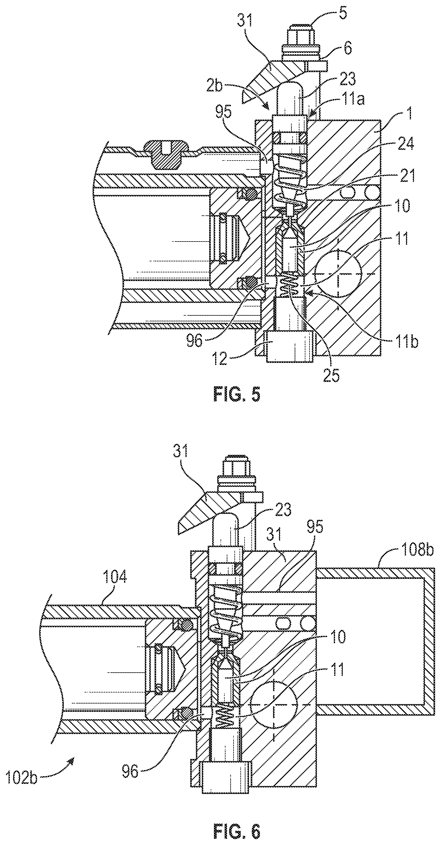 Patent US12098060 Figure 5 – Hydraulic jack assemblies