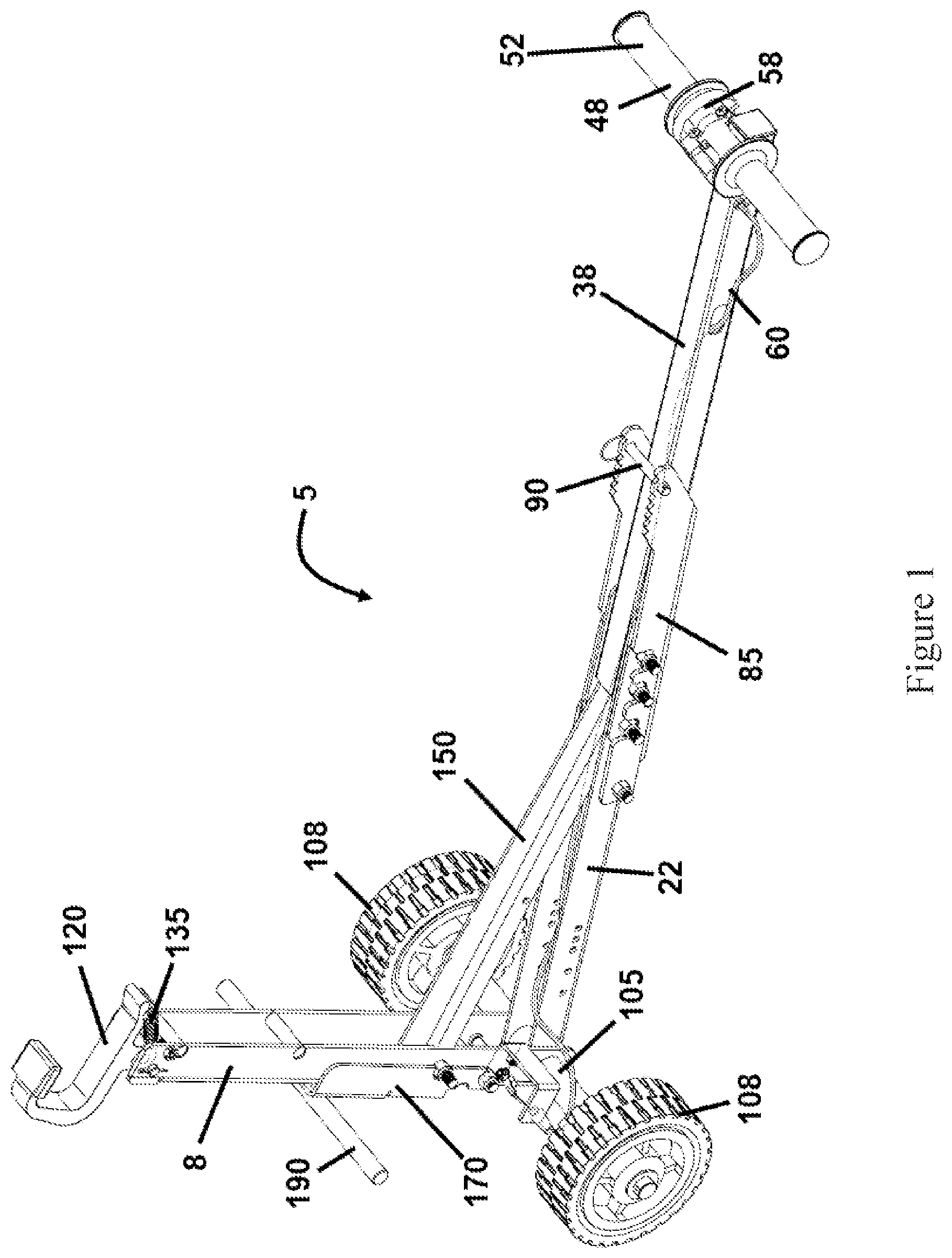 Patent US12098061 Figure 1 – Lifting device