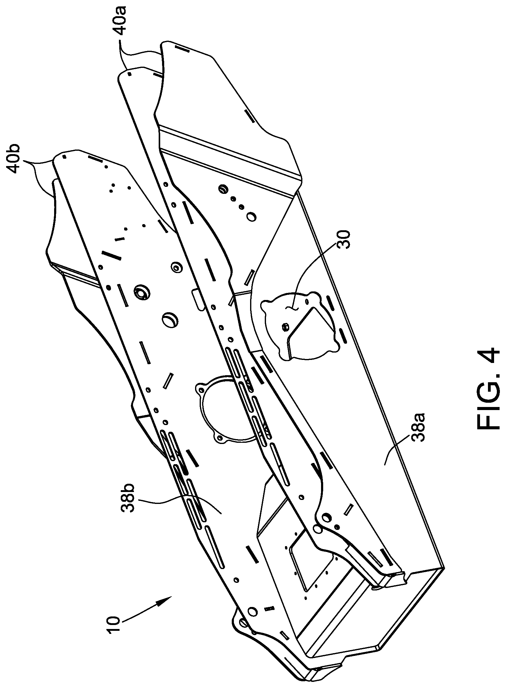 Patent US12098063 Figure 4 – Compact tool carrier and mainframes for a self-propelled machine