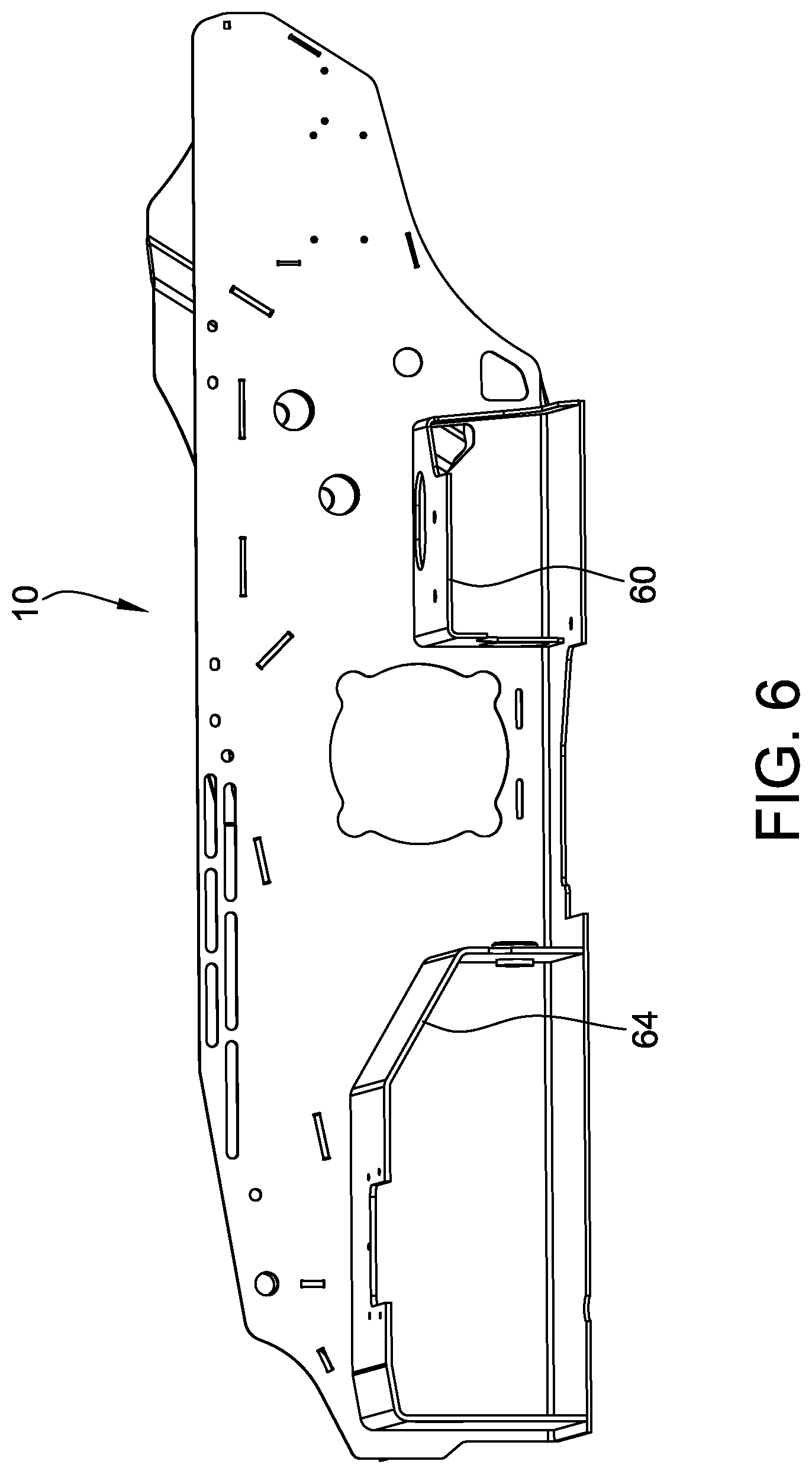 Patent US12098063 Figure 6 – Compact tool carrier and mainframes for a self-propelled machine