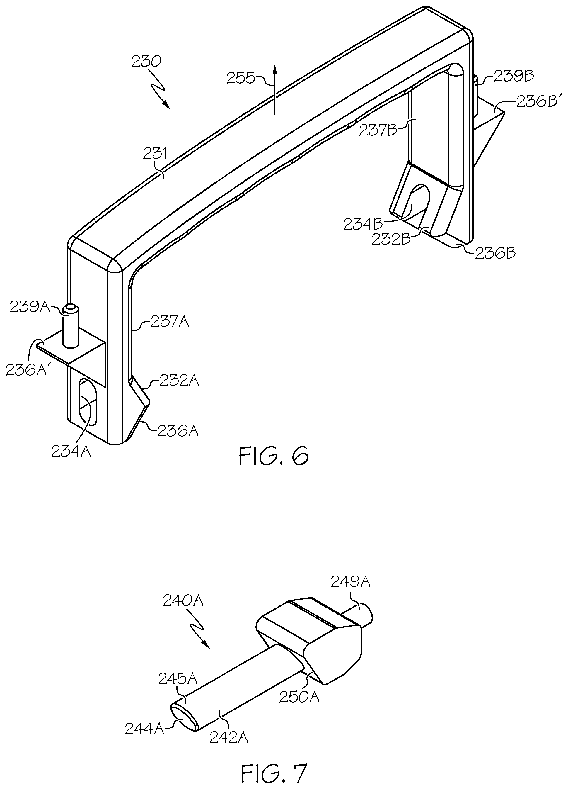 Patent US12098064 Figure 6 – Battery guide blocks for a battery receiving space of a materials handling vehicle, and materials handling vehicles incorporating the same