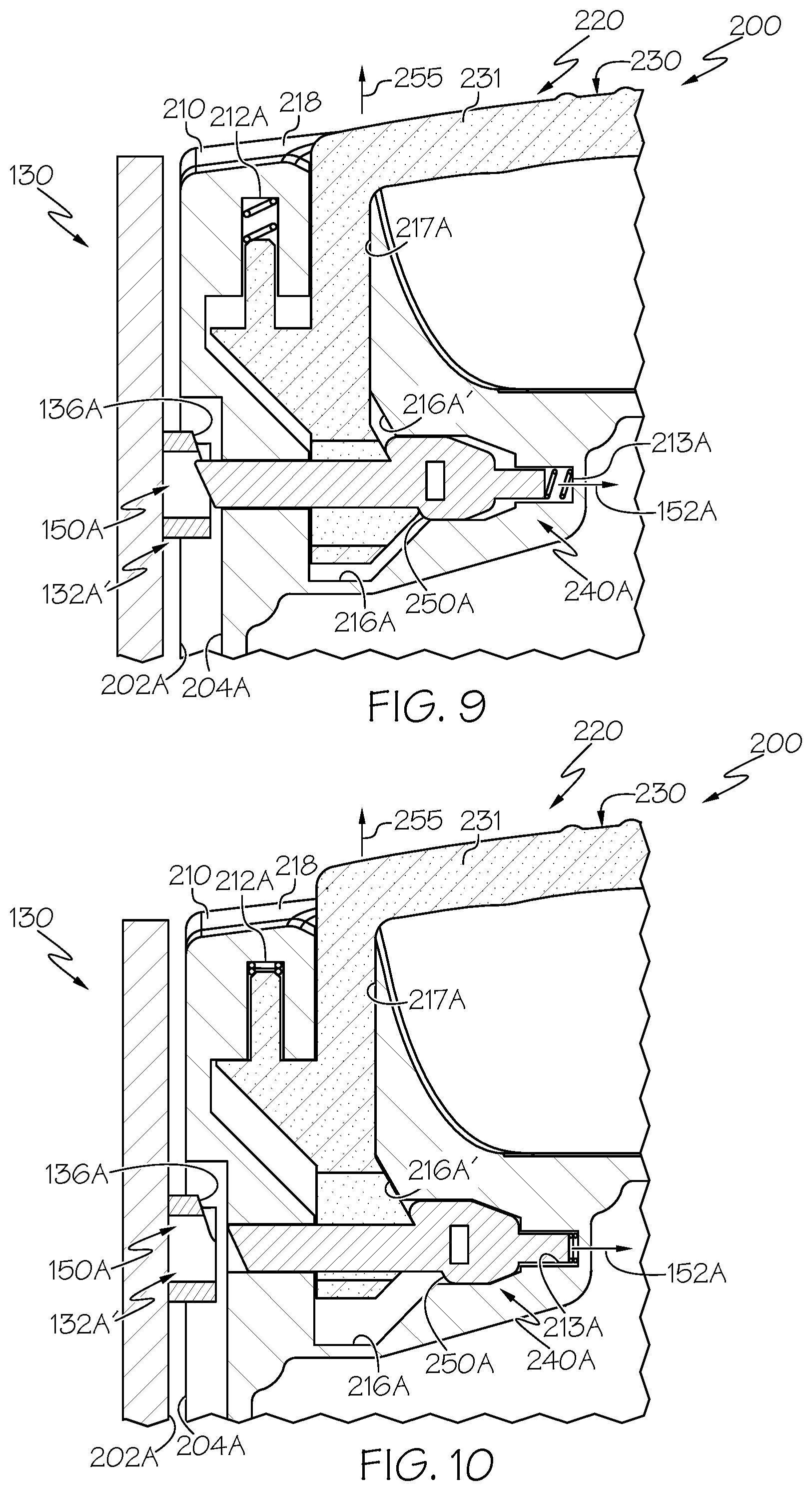 Patent US12098064 Figure 8 – Battery guide blocks for a battery receiving space of a materials handling vehicle, and materials handling vehicles incorporating the same