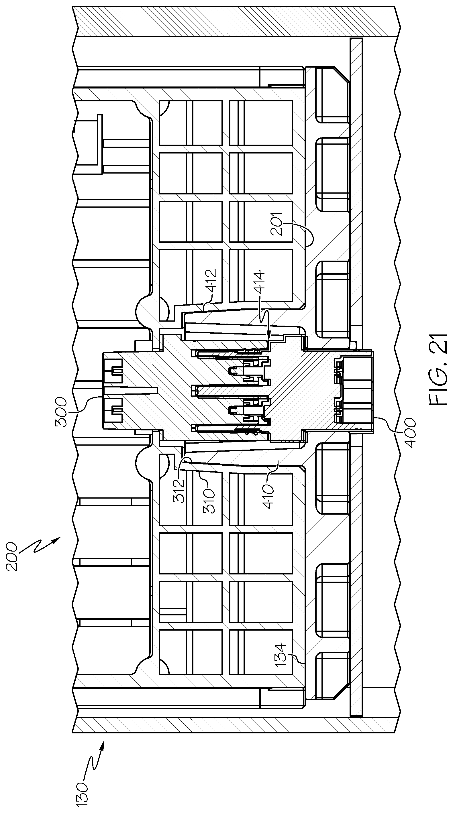 Patent US12098064 Figure 18 – Battery guide blocks for a battery receiving space of a materials handling vehicle, and materials handling vehicles incorporating the same