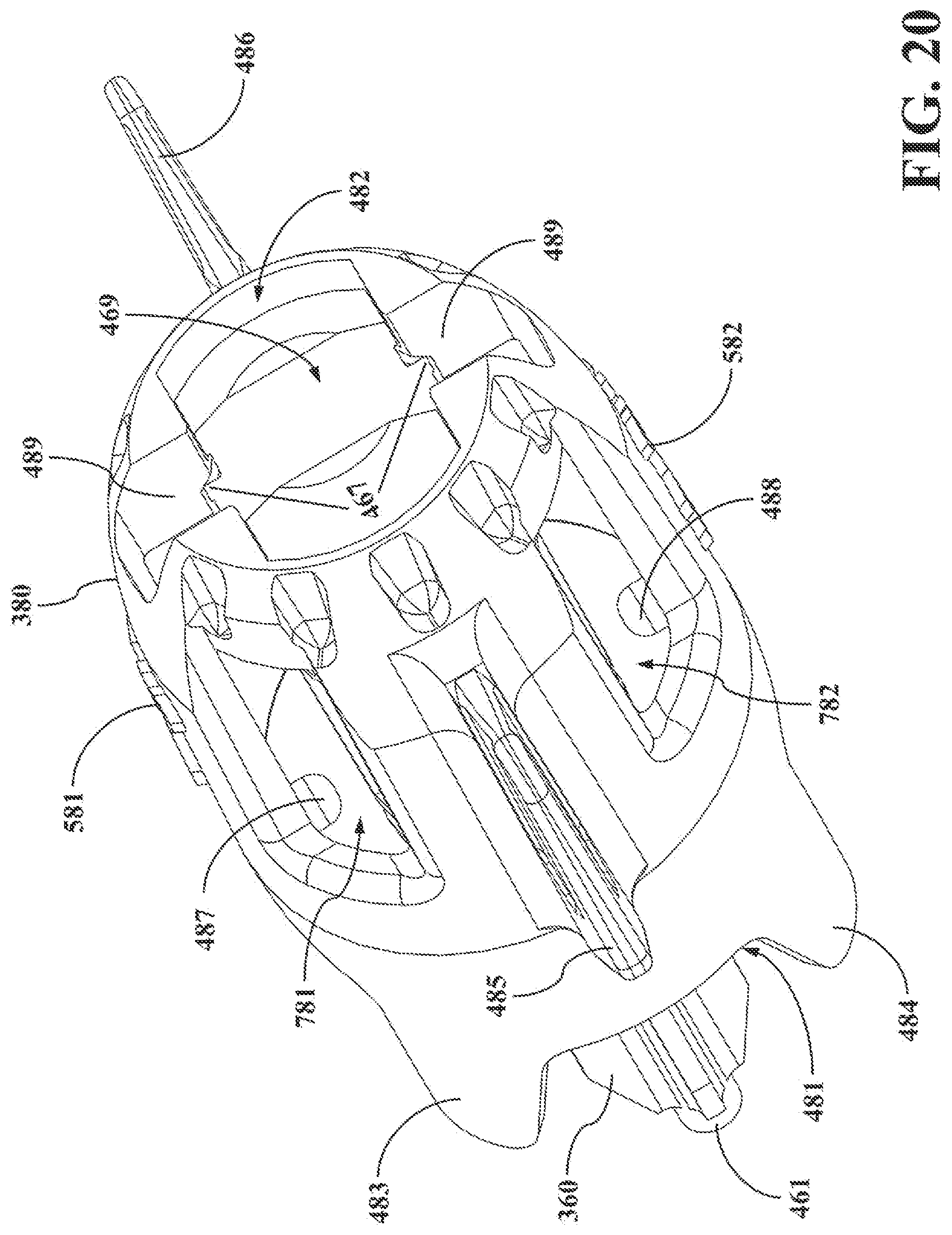 Patent US12098065 Figure 20 – Dual-mode fluid connector having rotatable element and supporting different operating modes
