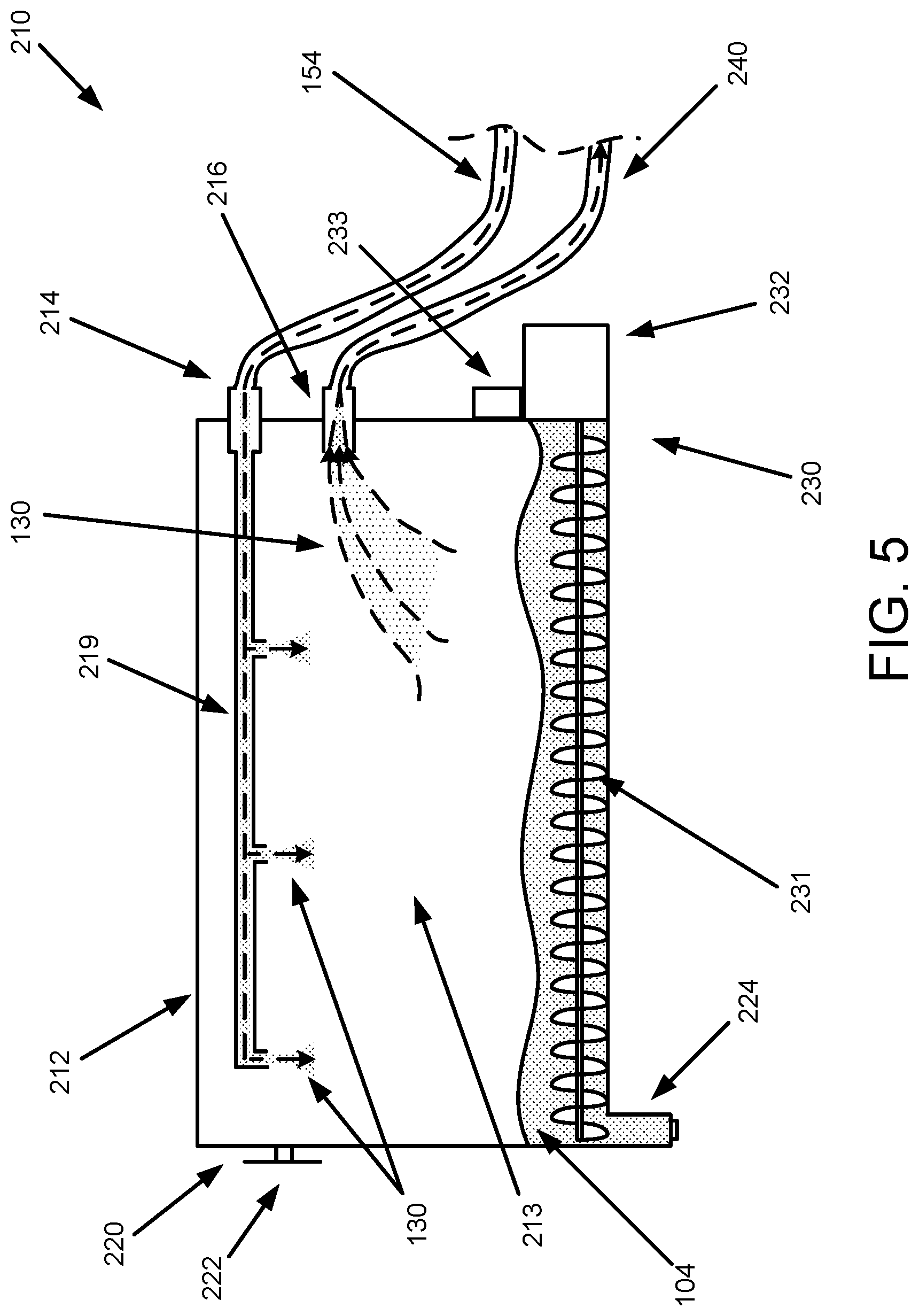 Patent US12098068 Figure 5 – Systems, methods, and devices for industrial tower waste extraction