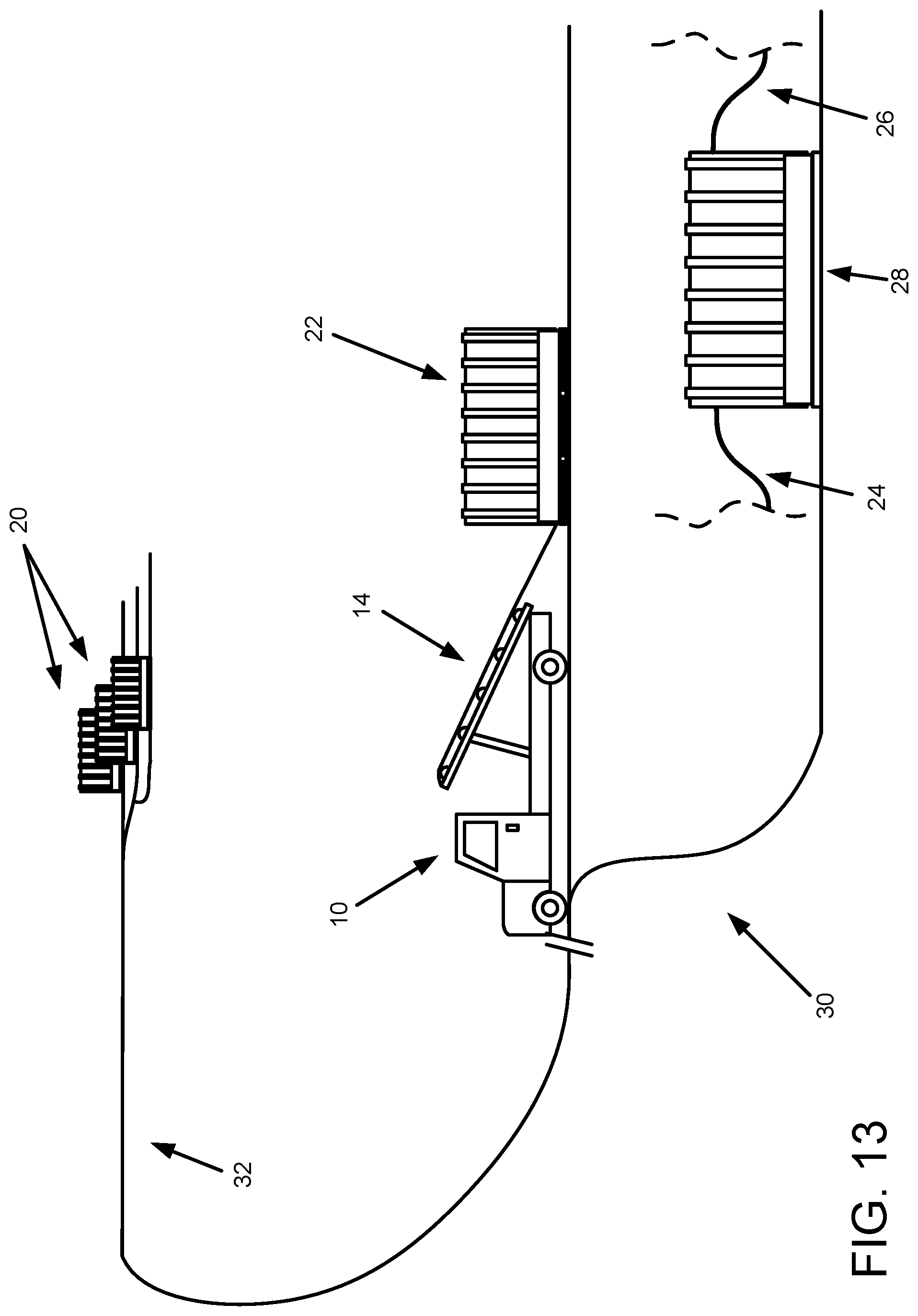Patent US12098068 Figure 12 – Systems, methods, and devices for industrial tower waste extraction