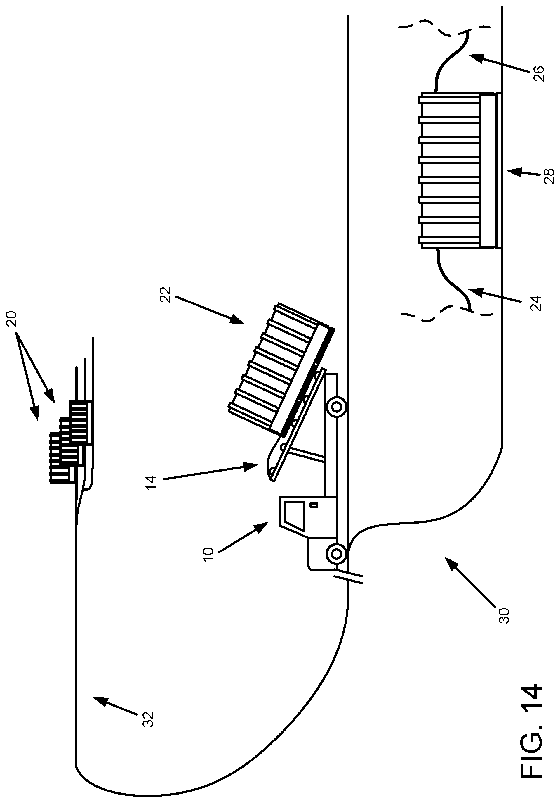 Patent US12098068 Figure 13 – Systems, methods, and devices for industrial tower waste extraction