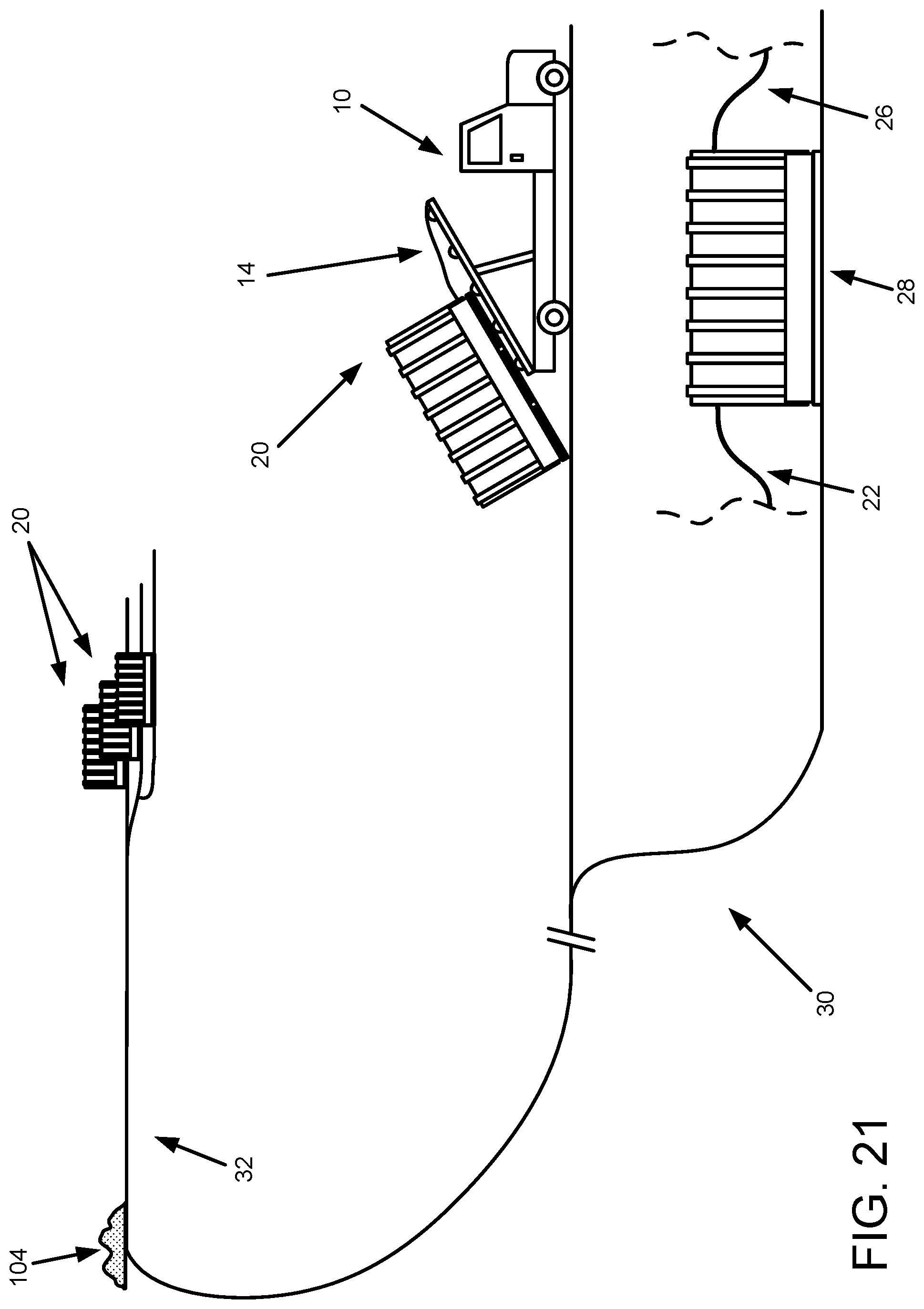 Patent US12098068 Figure 20 – Systems, methods, and devices for industrial tower waste extraction