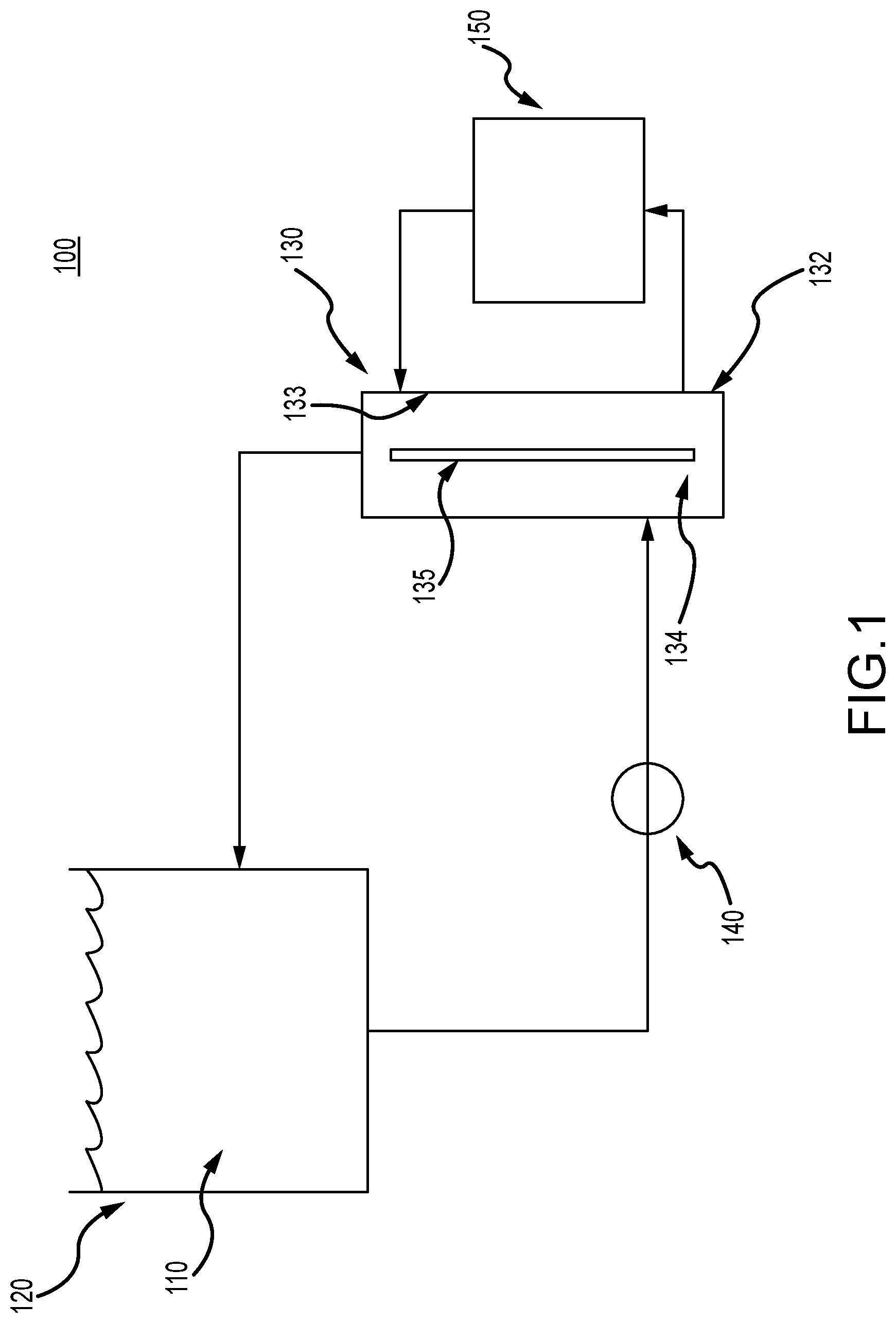 Patent US12098084 Figure 1 – Systems and methods for the removal of minerals from conductive protonic fluids