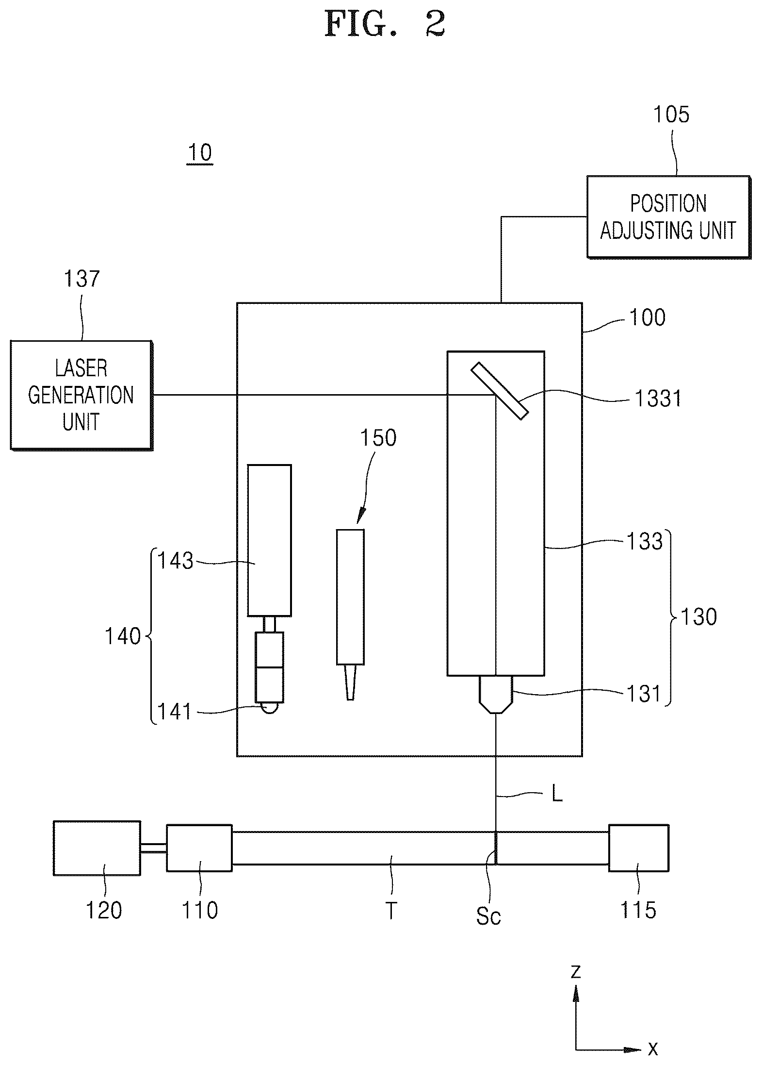 Patent US12098087 Figure 2 – Method and device for cutting structure composed of brittle material