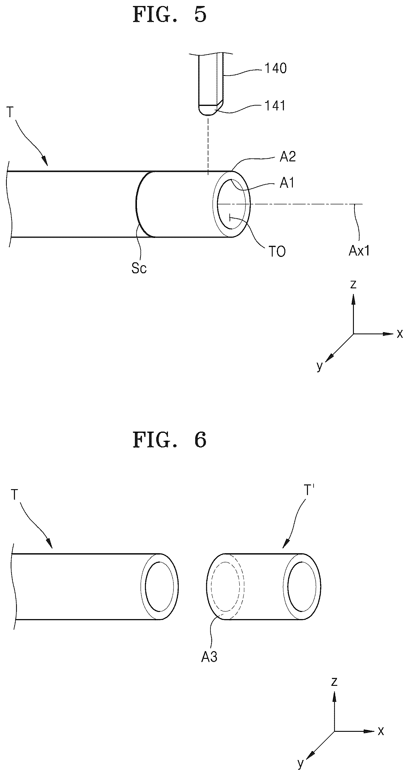 Patent US12098087 Figure 4 – Method and device for cutting structure composed of brittle material