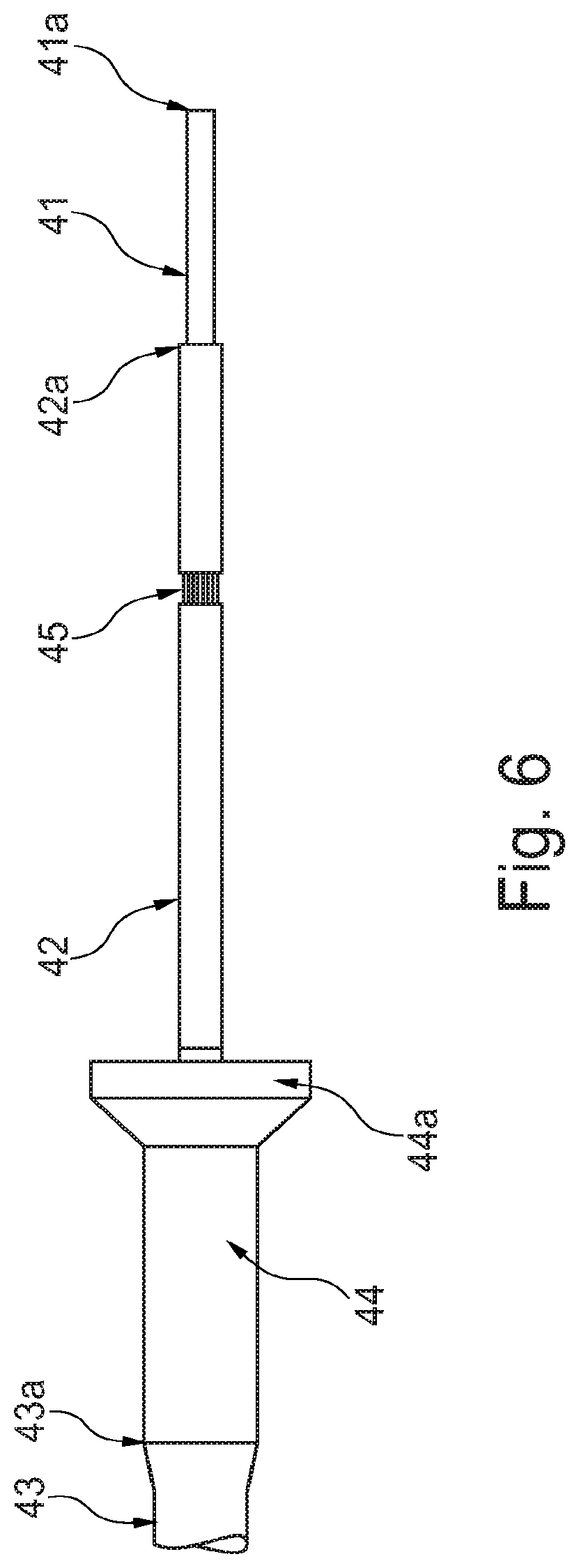 Patent US12098088 Figure 7 – Element for a preform, a fiber production method and an optical fiber drawn from the preform