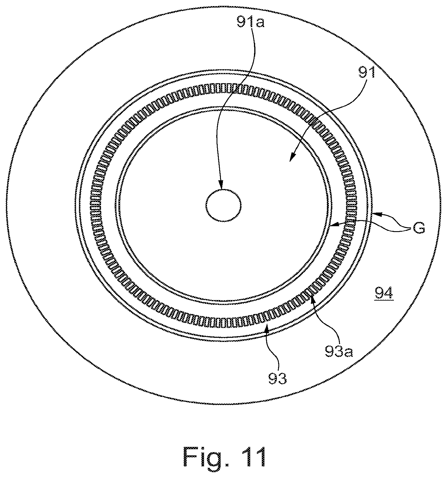 Patent US12098088 Figure 13 – Element for a preform, a fiber production method and an optical fiber drawn from the preform