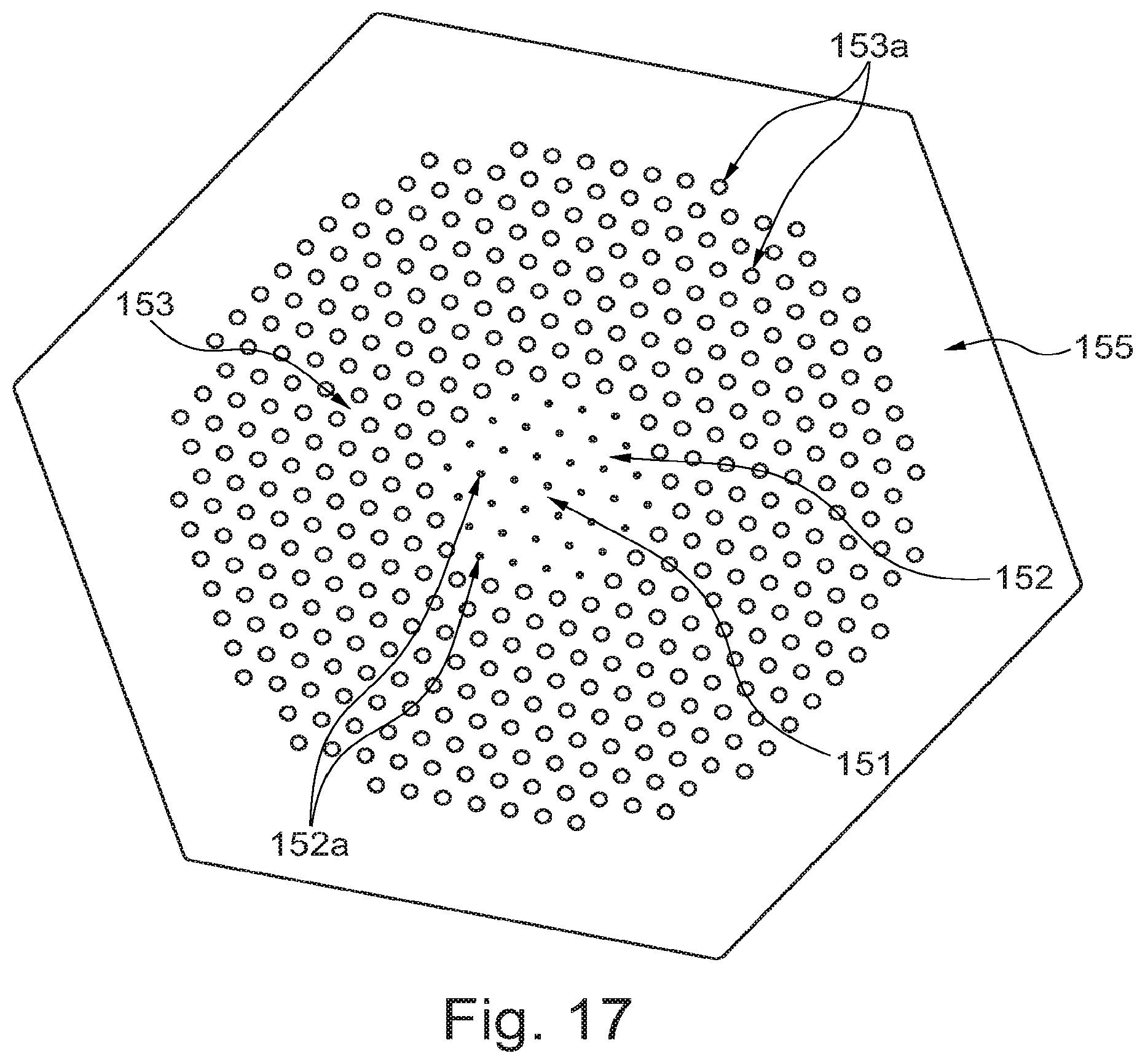 Patent US12098088 Figure 19 – Element for a preform, a fiber production method and an optical fiber drawn from the preform