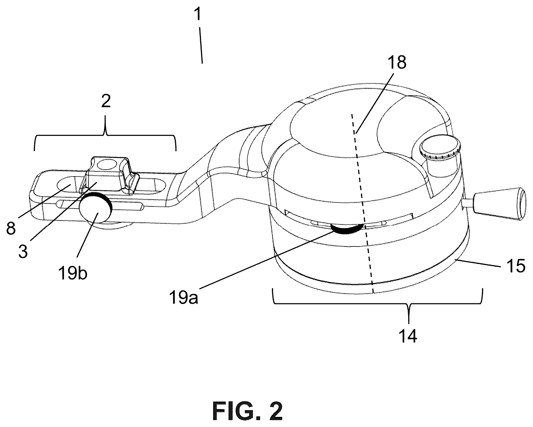 Patent US12098092 Figure 2 – Glass repair device and repair method