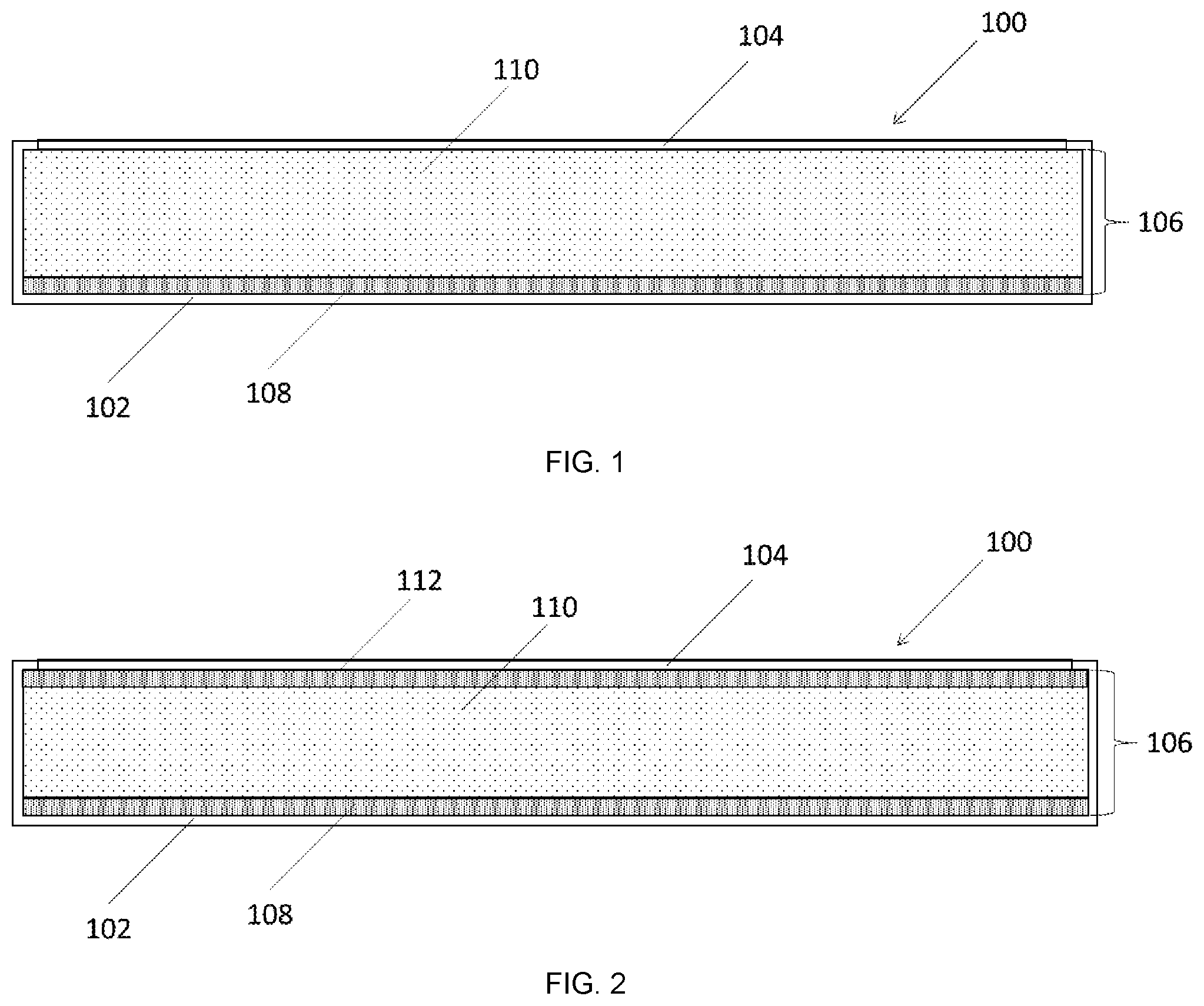 Patent US12098103 Figure 1 – Gypsum board containing a polyol compound