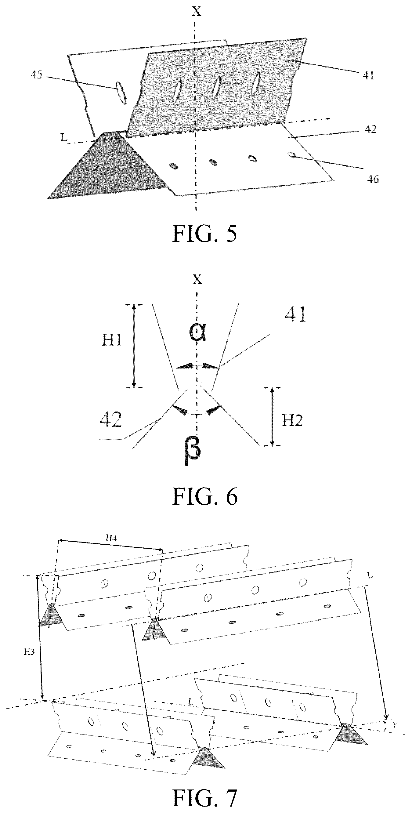 Patent US12098114 Figure 4 – Double-trapezoid structural member, fluidized apparatus and nitro compound hydrogenation reaction process