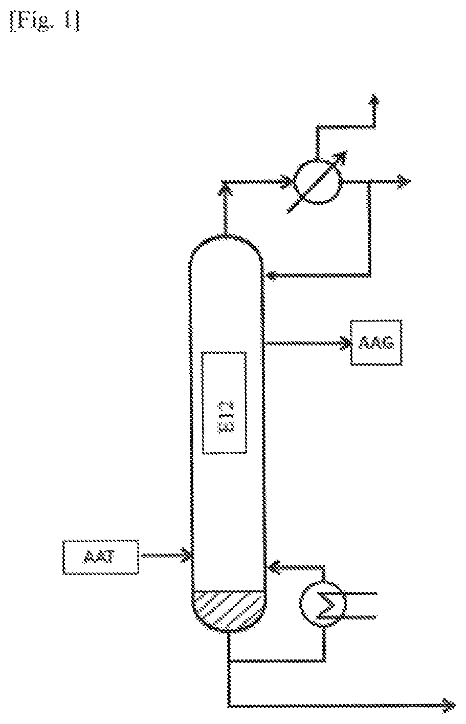 Patent US12098123 — Polymer grade acrylic acid production — Figure 1