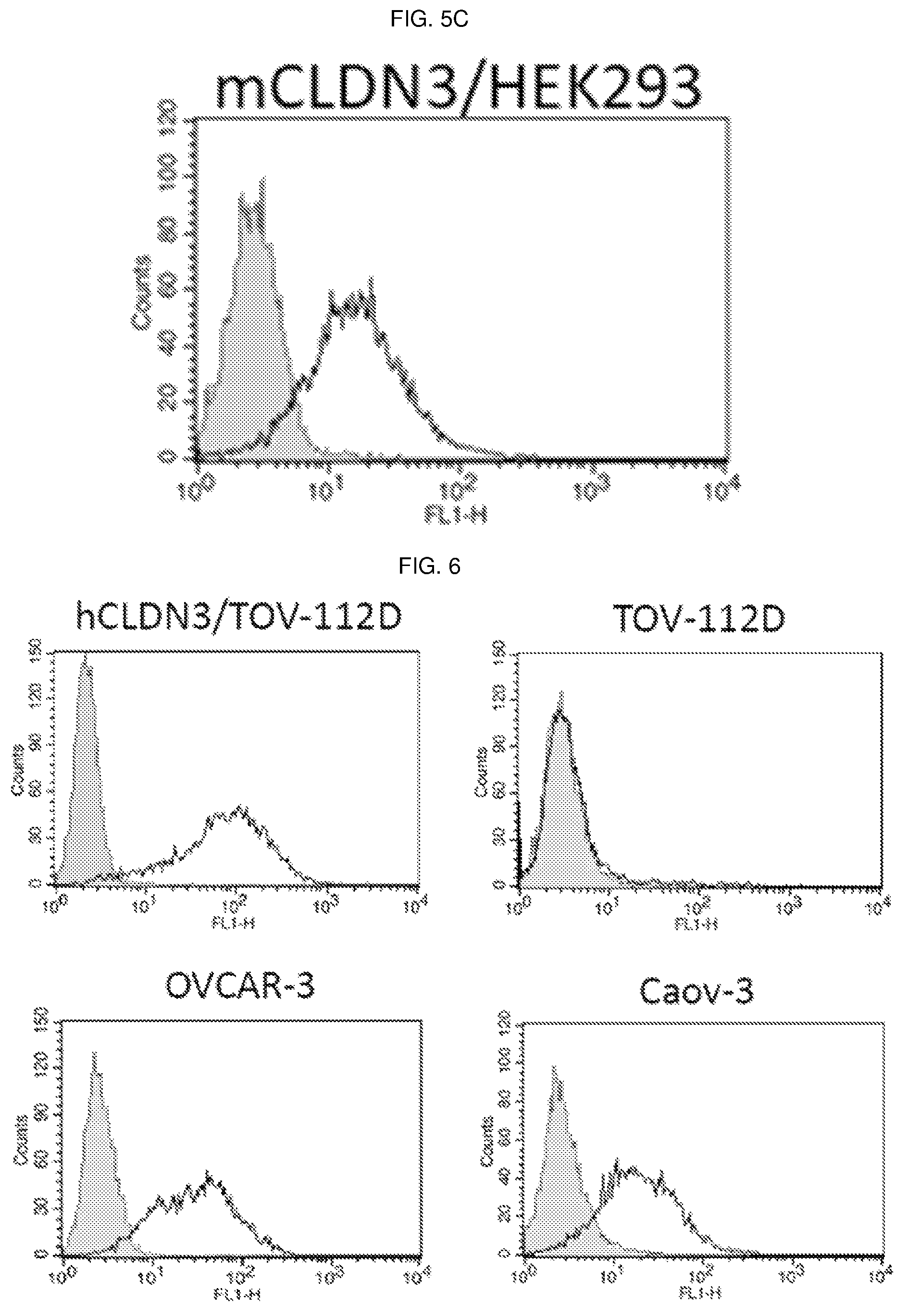 Patent US12098198 Figure 8 – Antibody binding specifically to ECL-2 of claudin 3, fragment thereof, and use thereof