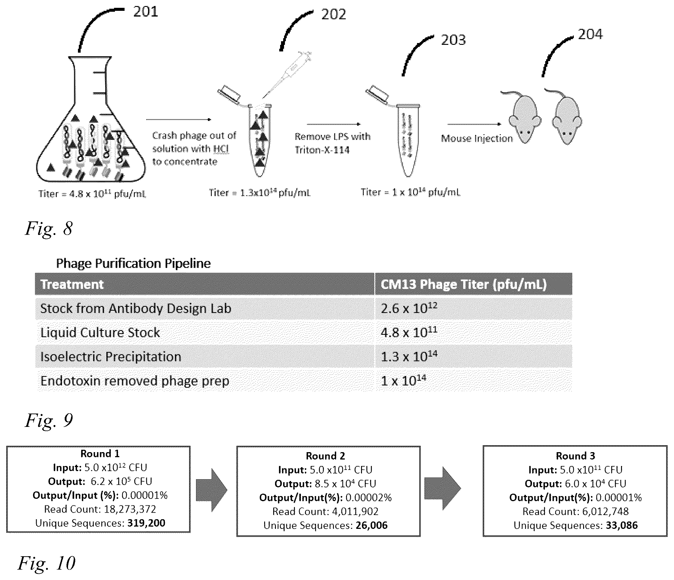 Patent US12098200 Figure 6 – Brain-targeting single domain antibodies and purification methods