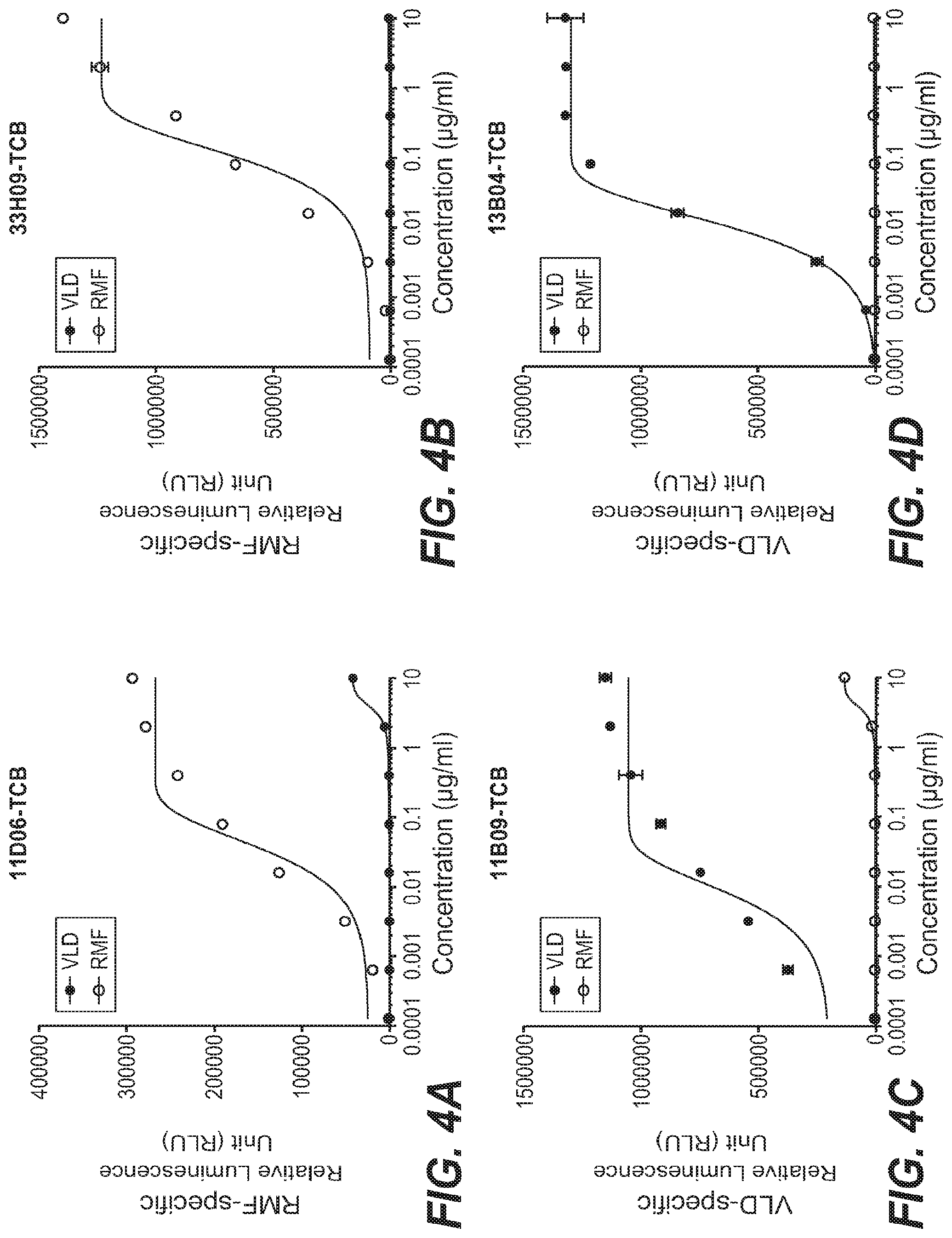 Patent US12098213 Figure 8 – Antibodies binding to HLA-A2/WT1