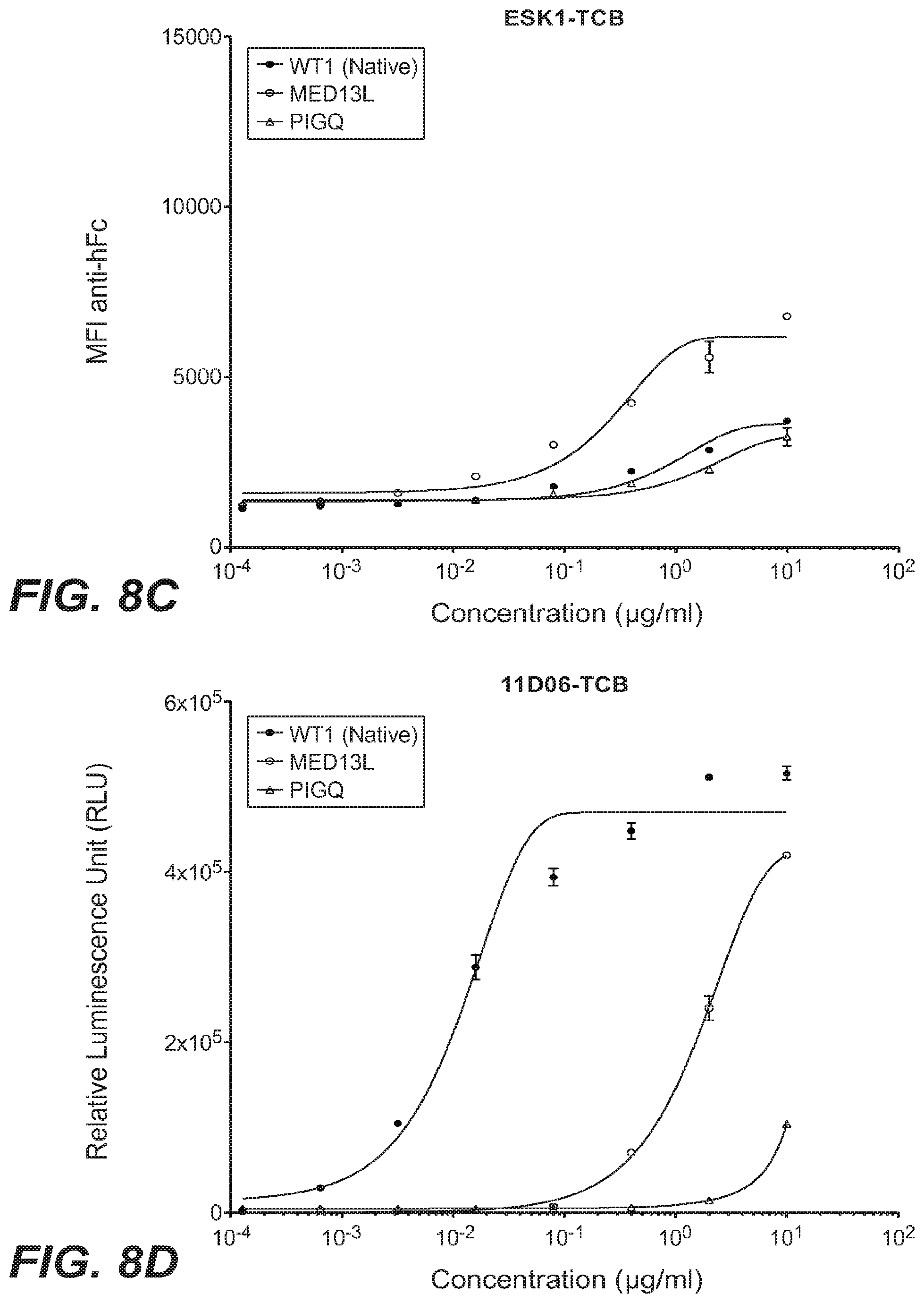 Patent US12098213 Figure 19 – Antibodies binding to HLA-A2/WT1