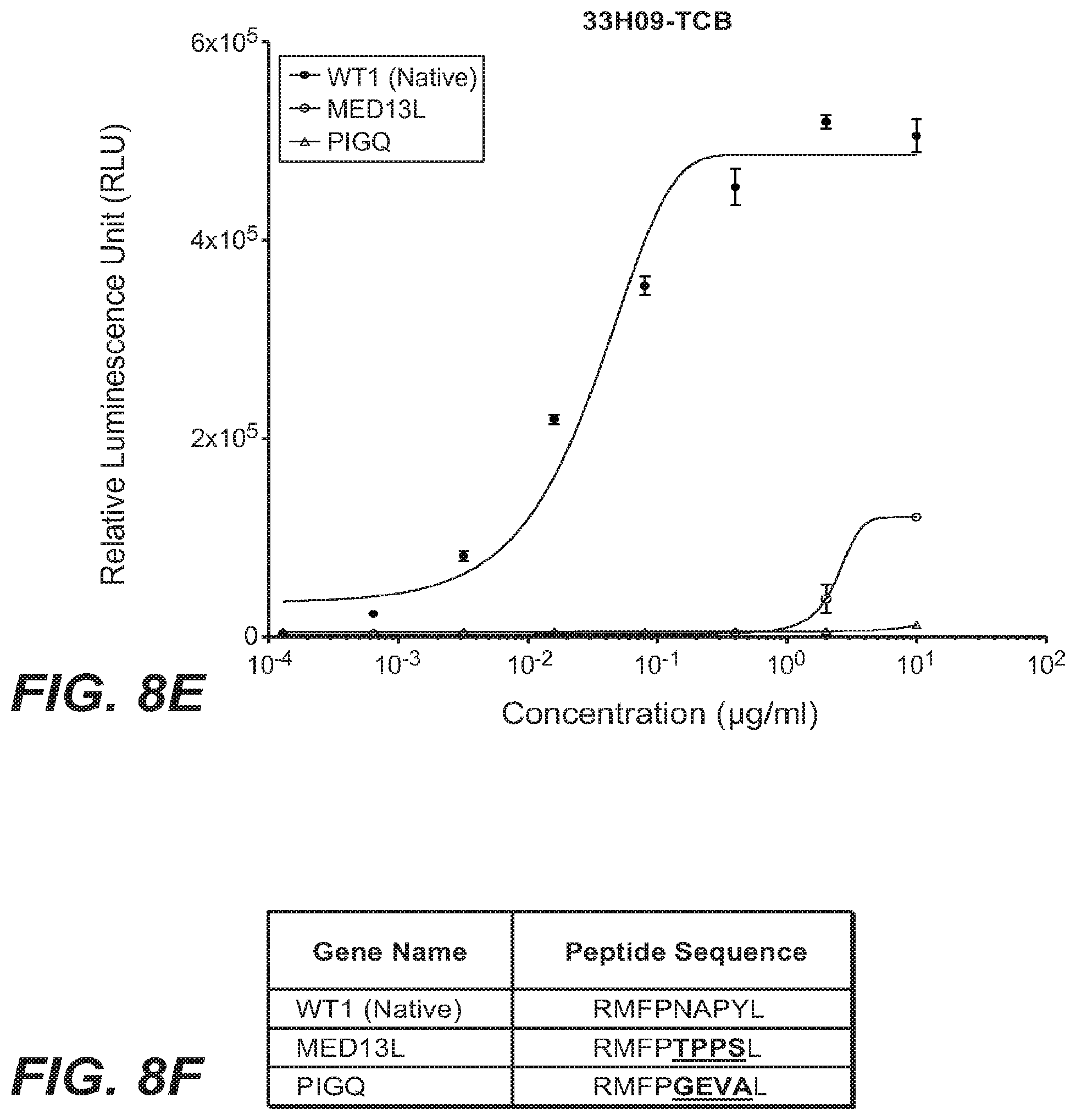 Patent US12098213 Figure 20 – Antibodies binding to HLA-A2/WT1