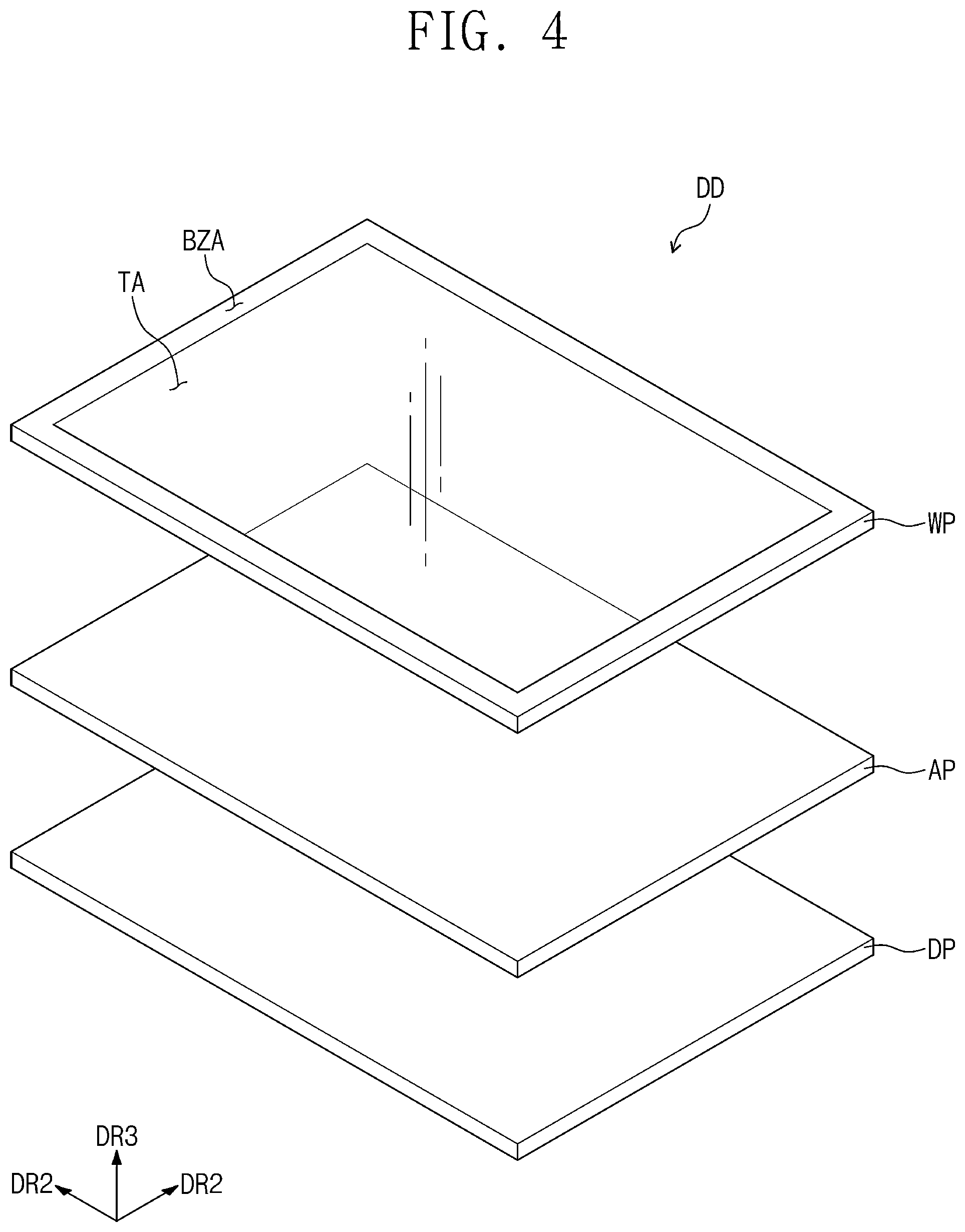 Patent US12098271 Figure 4 – Resin composition, adhesive member, and display device including the same