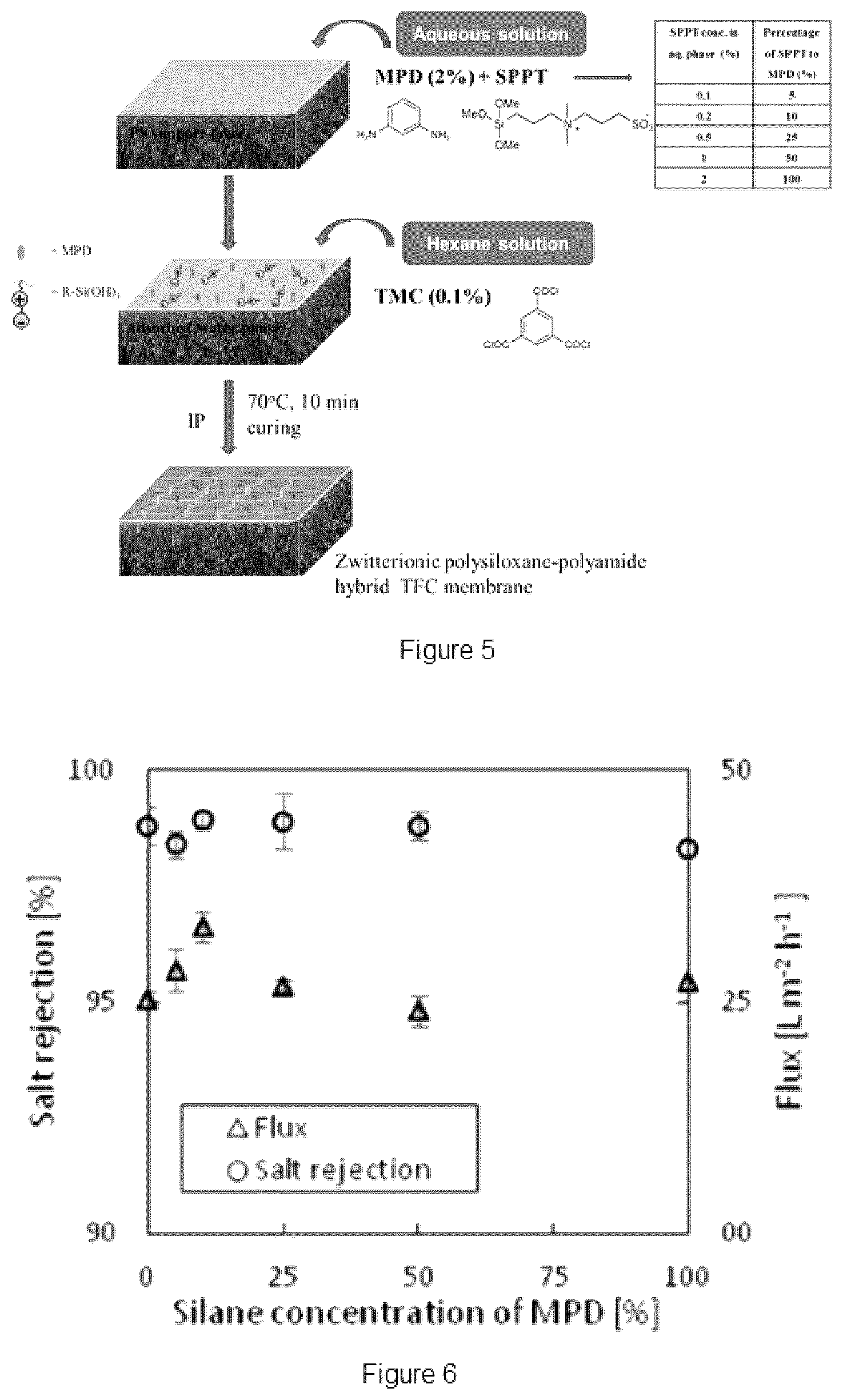 Patent US12098280 Figure 3 – Zwitterionic thin film composite membranes with high performance